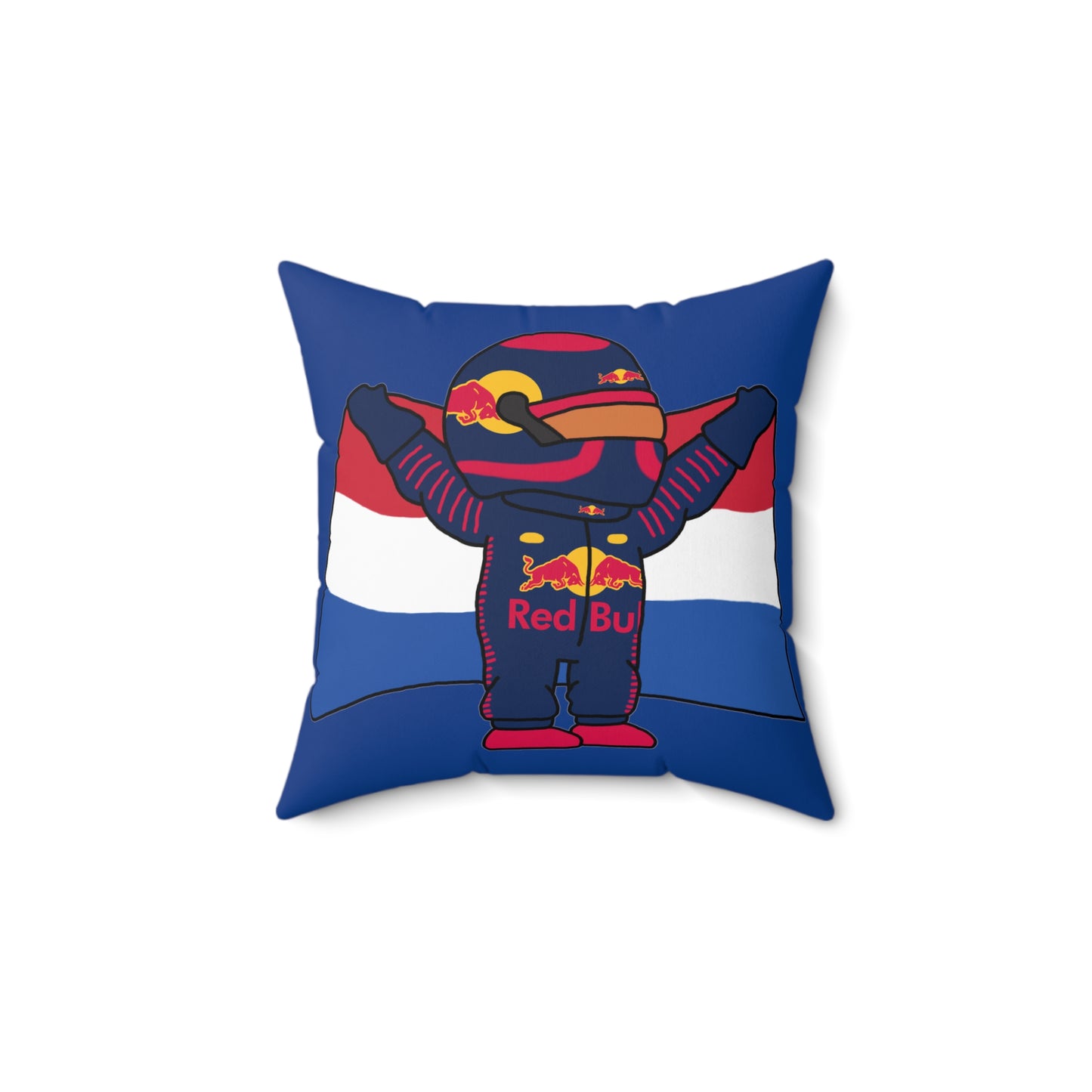 NeVerStappen Red Bull Formula 1 F1 Max Verstappen Pillow Pillows F1 Max Verstappen Red Bull Printify