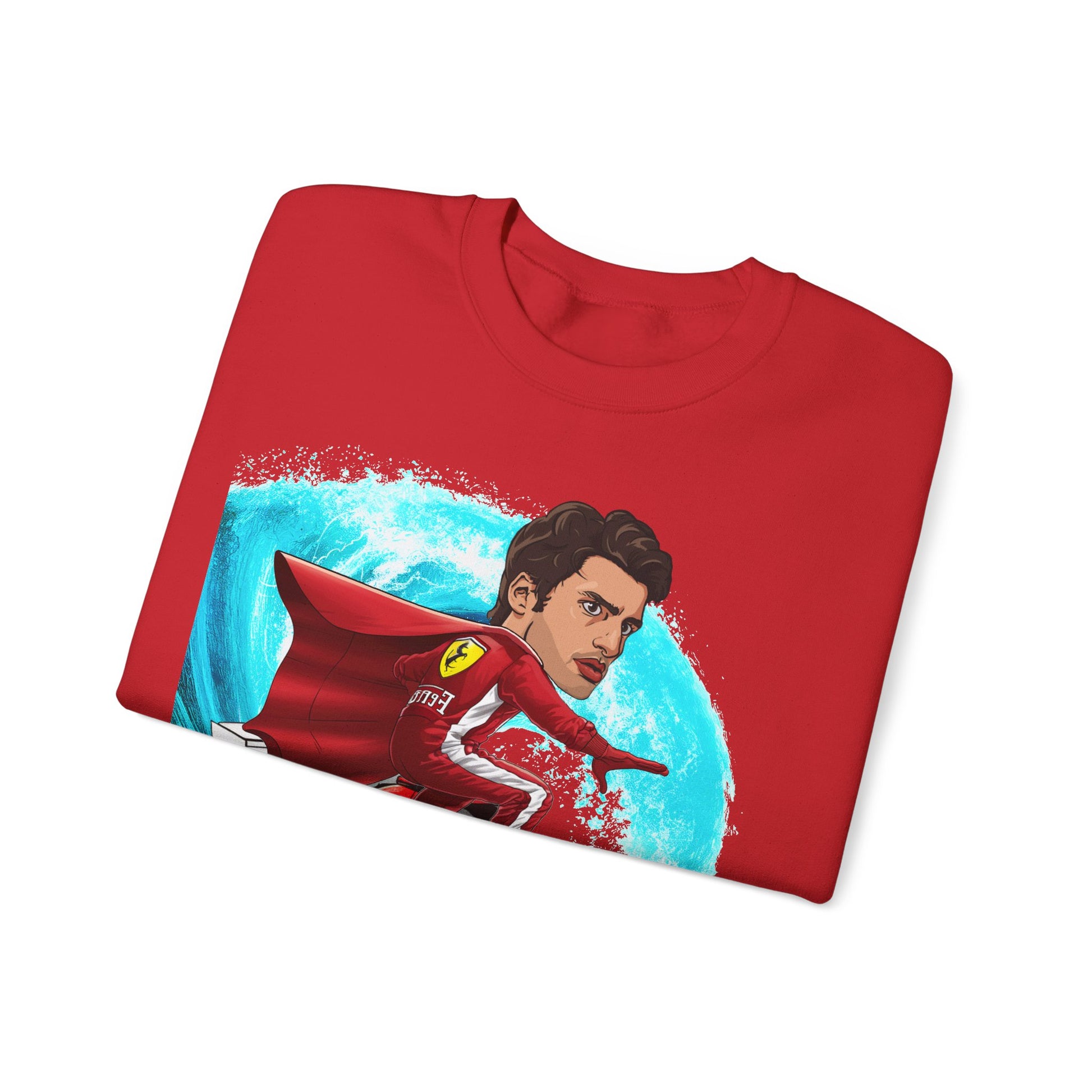 Carlos Sainz Sweatshirt Smooth Operator Jumper Ferrari Sweater Formula 1 Jumper F1 Sweater Ferrari Gift Ferrari Fan Jumper F1 Gift Scuderia Sweatshirts Carlos Sainz F1 Ferrari Printify