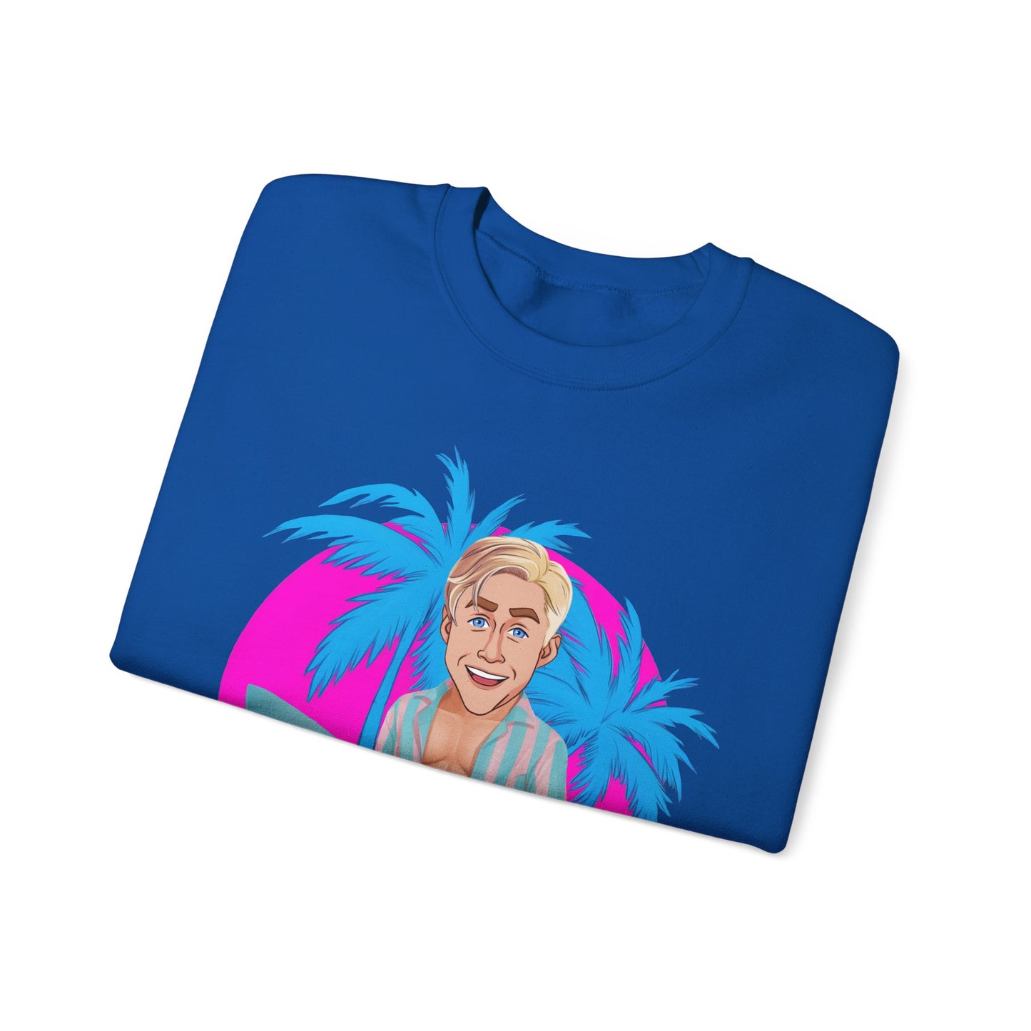My Job Is Beach Sweatshirt Ken Sweater Barbie Shirt Surfing Jumper Surf Pullover Summer Jumper Vacation Sweater Surfing Gift for Surfer Sweatshirts Barbie Celebrities Ken Movies Ryan Gosling Printify