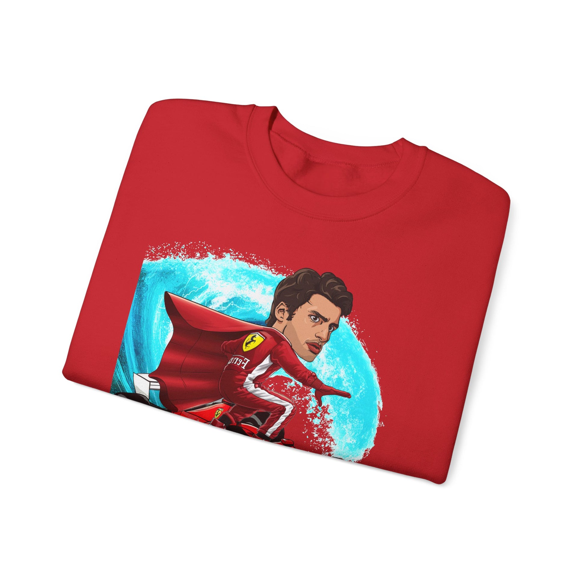 Carlos Sainz Sweatshirt Smooth Operator Jumper Ferrari Sweater Formula 1 Jumper F1 Sweater Ferrari Gift Ferrari Fan Jumper F1 Gift Scuderia Sweatshirts Carlos Sainz F1 Ferrari Printify