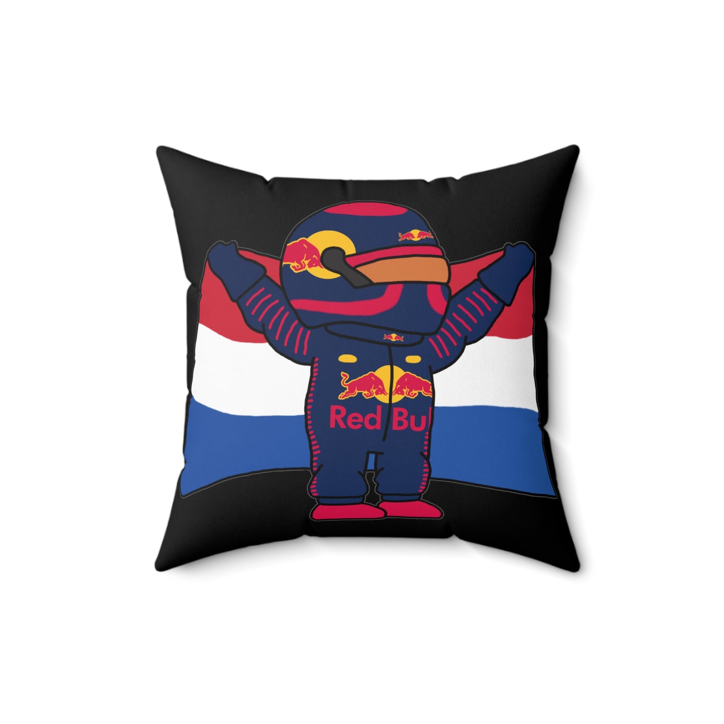NeVerStappen Red Bull Formula 1 F1 Max Verstappen Pillow Pillows F1 Max Verstappen Red Bull Printify