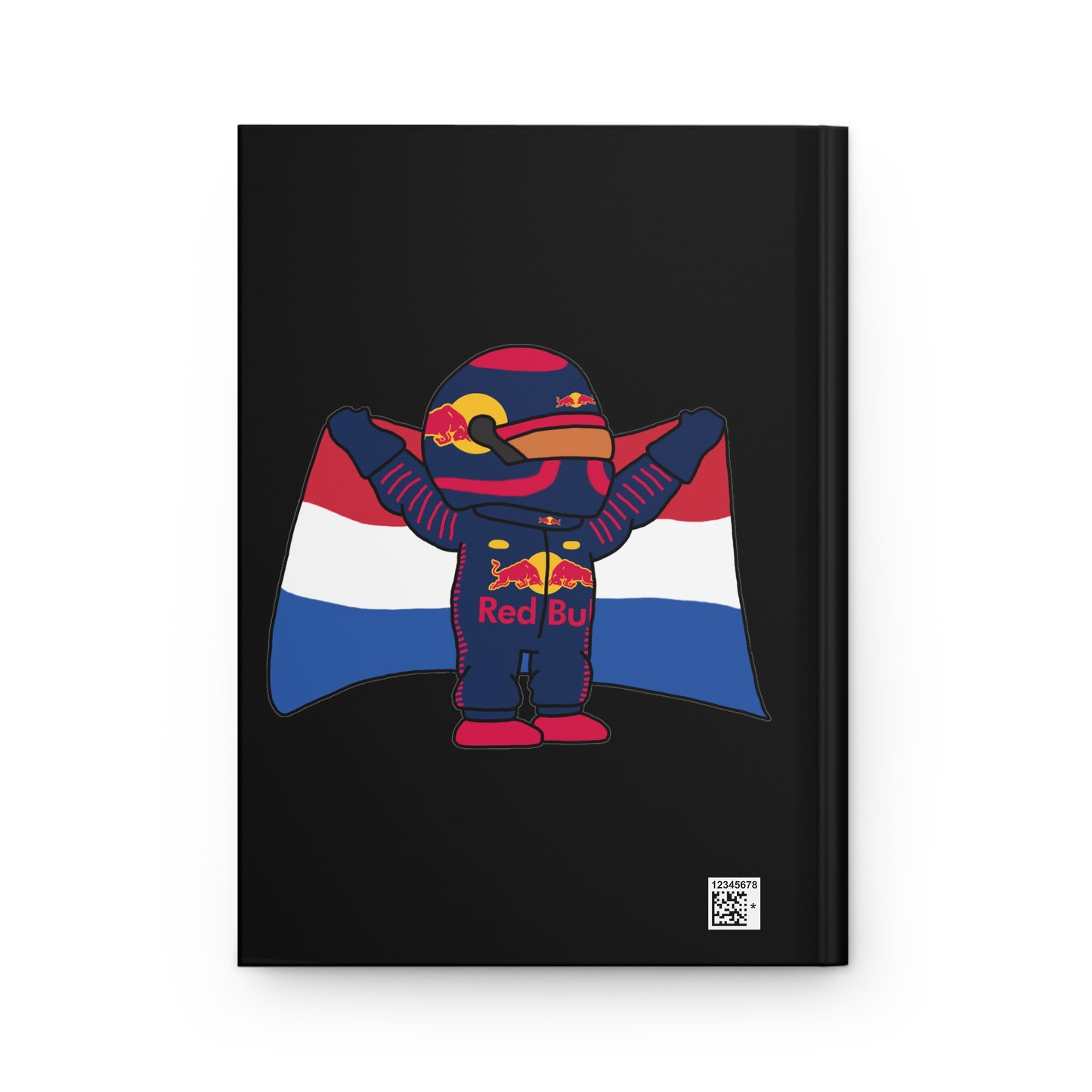 NeVerStappen Red Bull Formula 1 F1 Max Verstappen Hardcover Journal Notebooks F1 Max Verstappen Red Bull Printify
