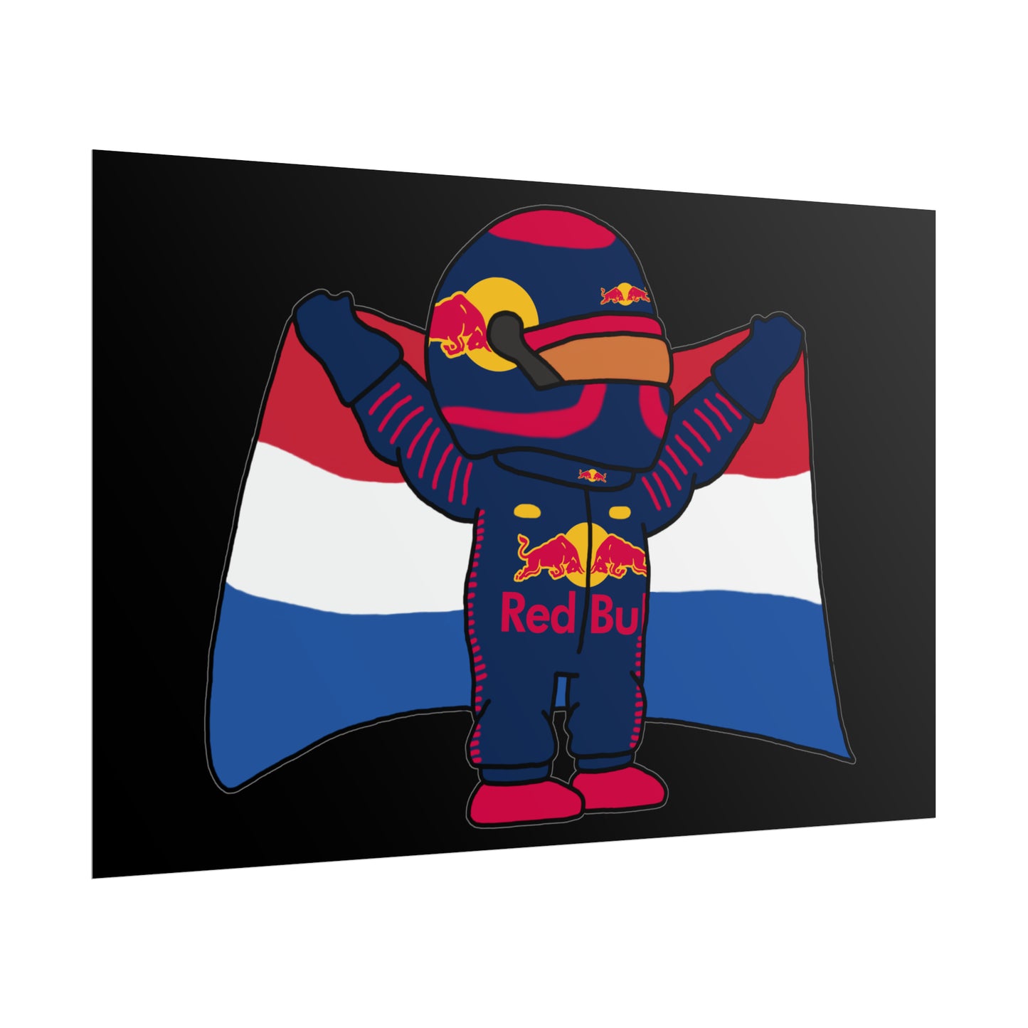 NeVerStappen Red Bull Formula 1 F1 Max Verstappen Poster Posters F1 Max Verstappen Red Bull Printify