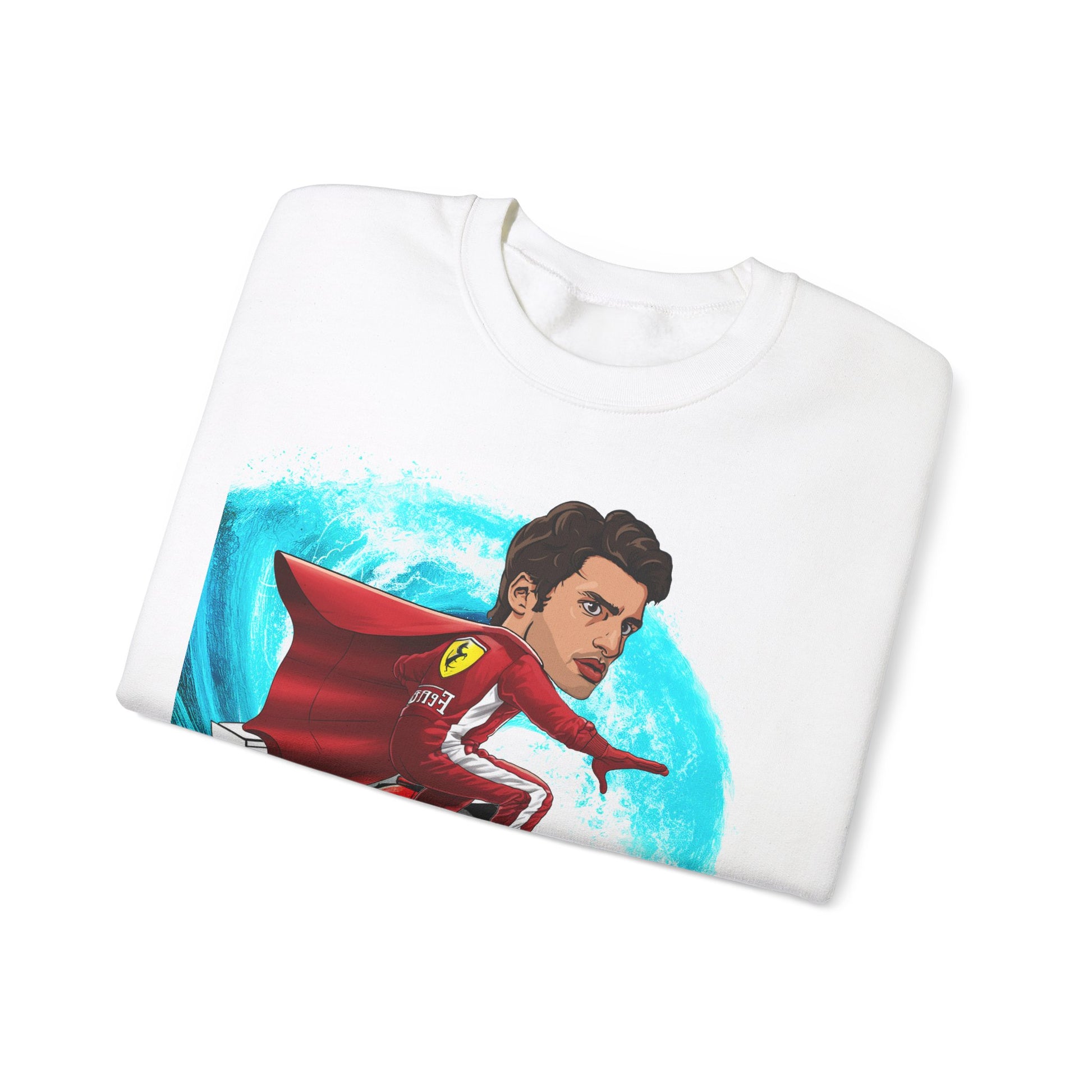Carlos Sainz Sweatshirt Smooth Operator Jumper Ferrari Sweater Formula 1 Jumper F1 Sweater Ferrari Gift Ferrari Fan Jumper F1 Gift Scuderia Sweatshirts Carlos Sainz F1 Ferrari Printify