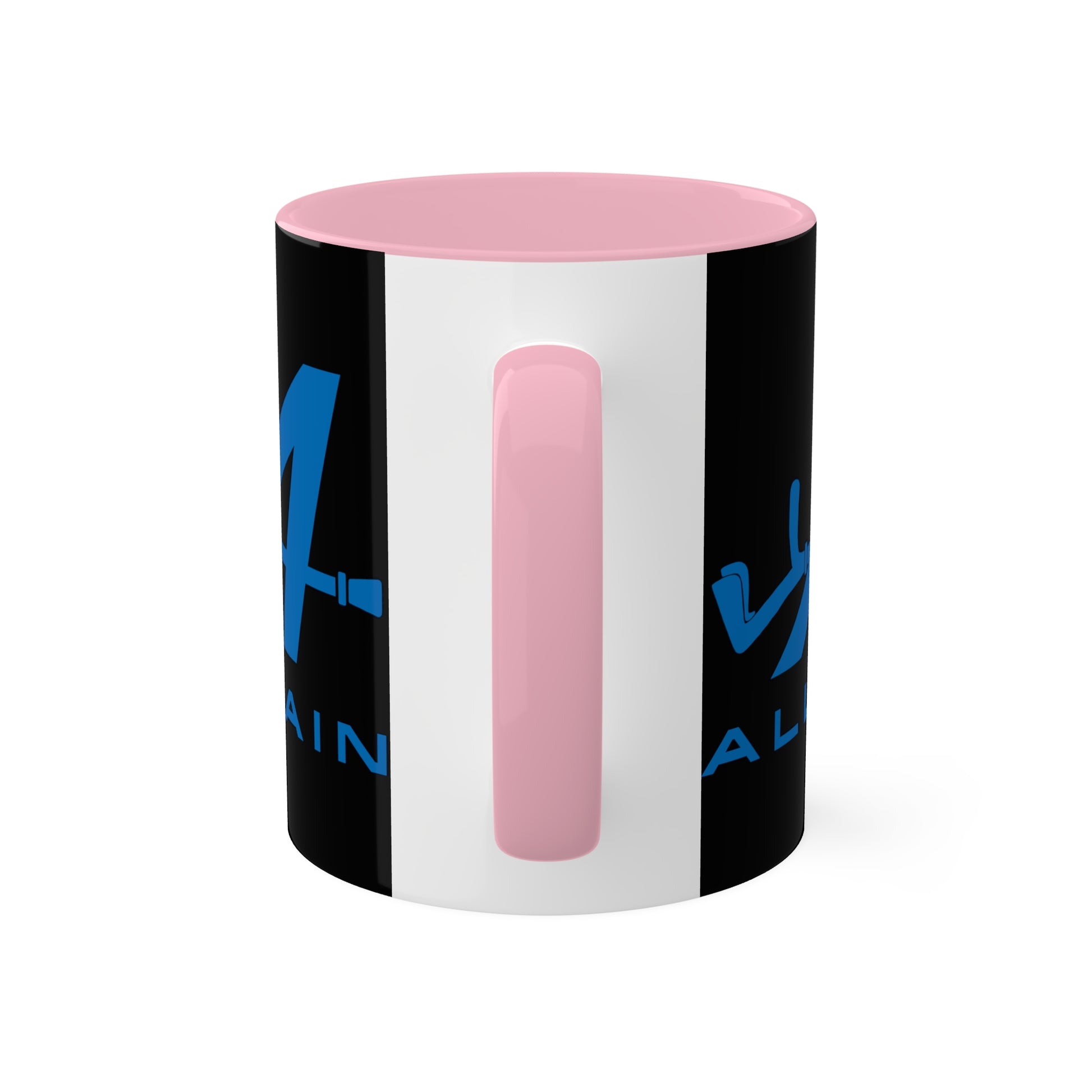 Allpain Alpine F1 Formula 1 Pierre Gasly Esteban Ocon Colorful Mug, 11oz Mugs Alpine F1 Printify