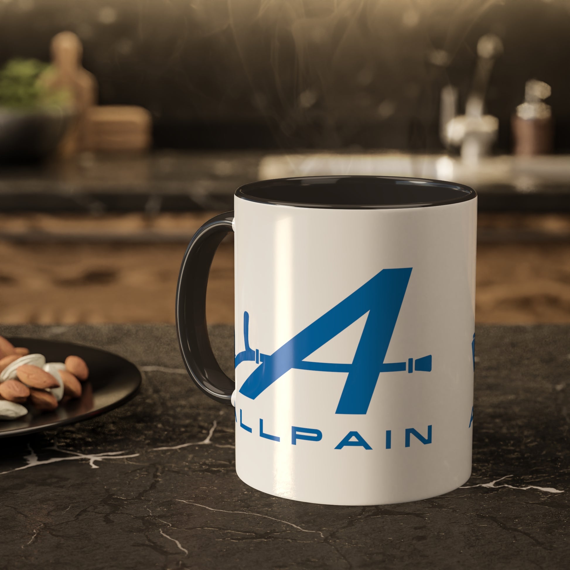 Allpain Alpine F1 Formula 1 Pierre Gasly Esteban Ocon Colorful Mug, 11oz 11oz Black Mugs Alpine F1 Printify
