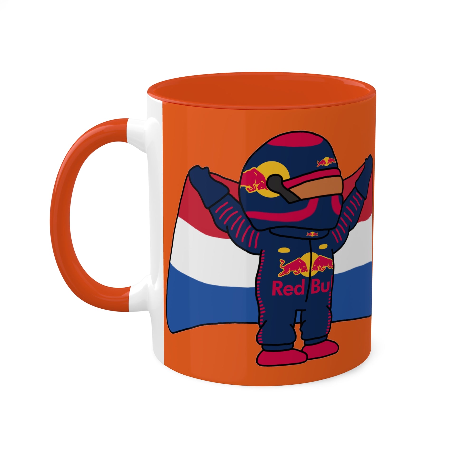 NeVerStappen Red Bull Formula 1 F1 Max Vertsappen Colorful Mugs, 11oz Mugs Printify