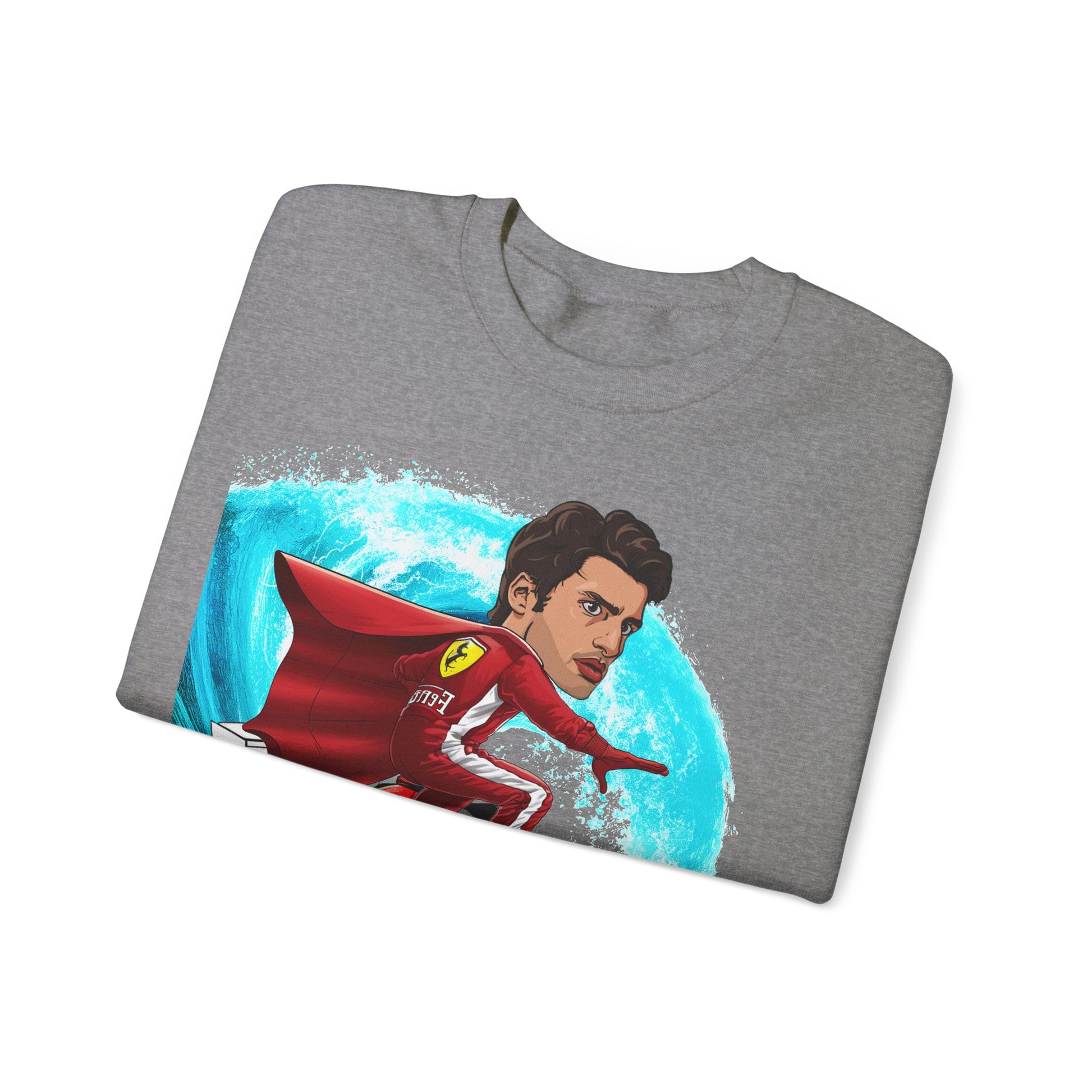 Carlos Sainz Sweatshirt Smooth Operator Jumper Ferrari Sweater Formula 1 Jumper F1 Sweater Ferrari Gift Ferrari Fan Jumper F1 Gift Scuderia Sweatshirts Carlos Sainz F1 Ferrari Printify