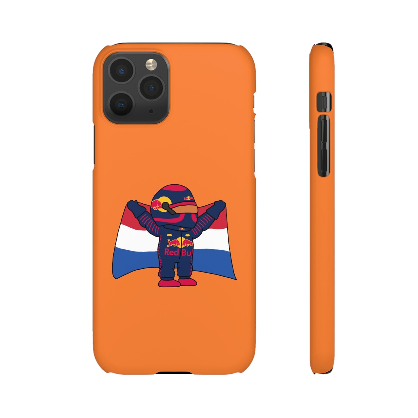 NeVerStappen Red Bull Formula 1 F1 Max Verstappen Snap Case iPhone 11 Pro Matte Mobile Phone Cases F1 Max Verstappen Red Bull Printify