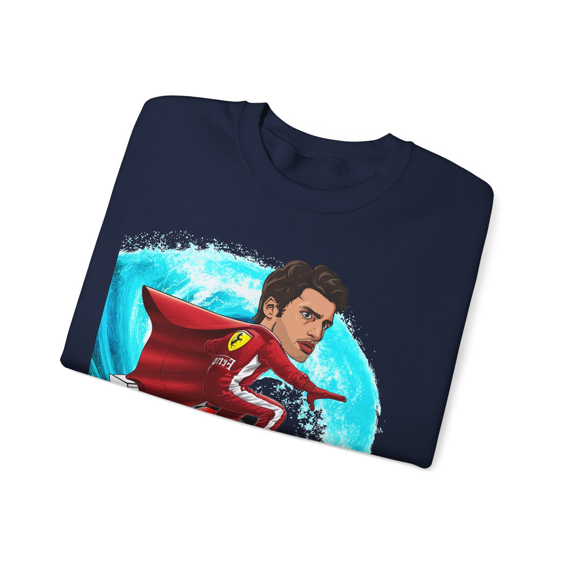 Carlos Sainz Sweatshirt Smooth Operator Jumper Ferrari Sweater Formula 1 Jumper F1 Sweater Ferrari Gift Ferrari Fan Jumper F1 Gift Scuderia Sweatshirts Carlos Sainz F1 Ferrari Printify