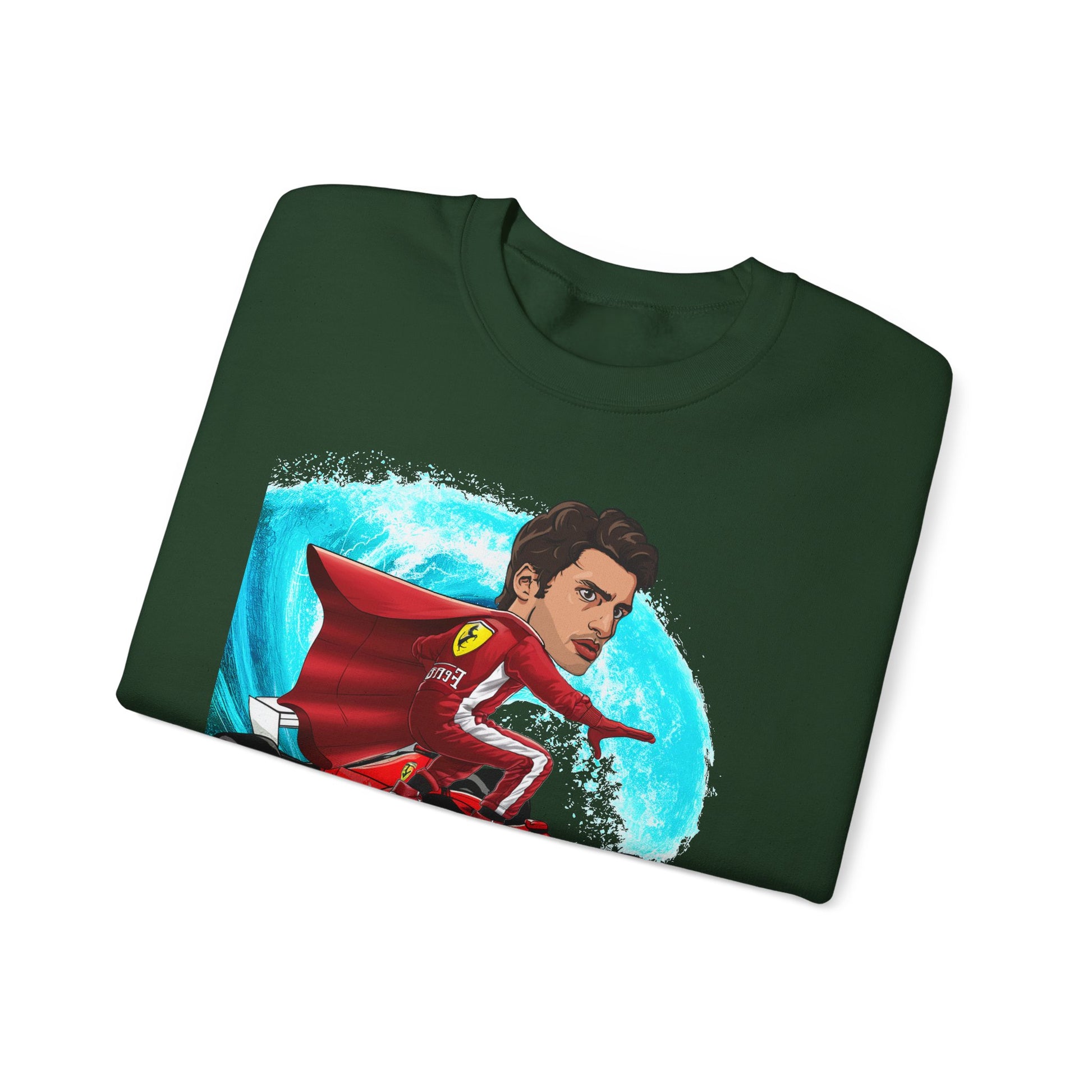 Carlos Sainz Sweatshirt Smooth Operator Jumper Ferrari Sweater Formula 1 Jumper F1 Sweater Ferrari Gift Ferrari Fan Jumper F1 Gift Scuderia Sweatshirts Carlos Sainz F1 Ferrari Printify