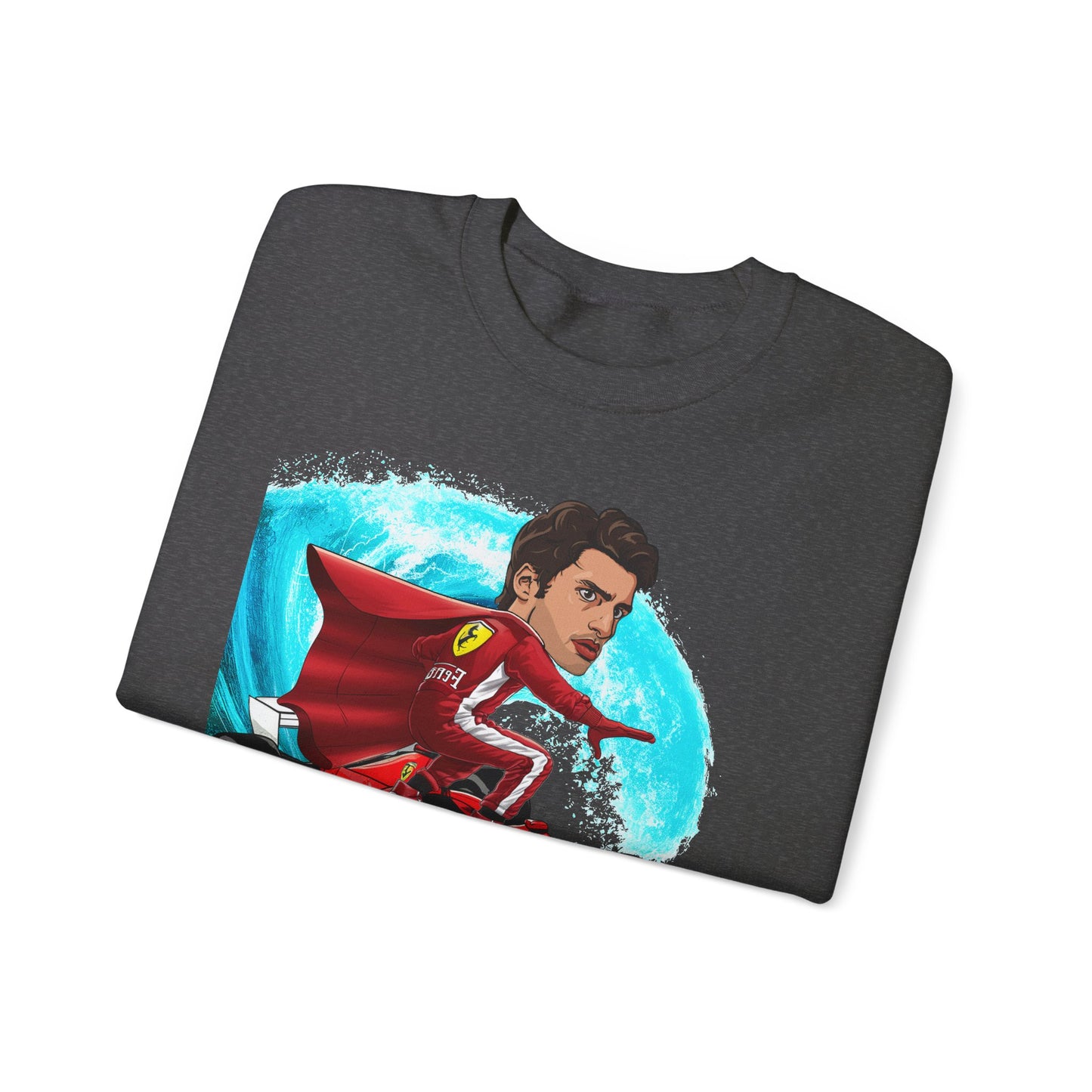 Carlos Sainz Sweatshirt Smooth Operator Jumper Ferrari Sweater Formula 1 Jumper F1 Sweater Ferrari Gift Ferrari Fan Jumper F1 Gift Scuderia Sweatshirts Carlos Sainz F1 Ferrari Printify