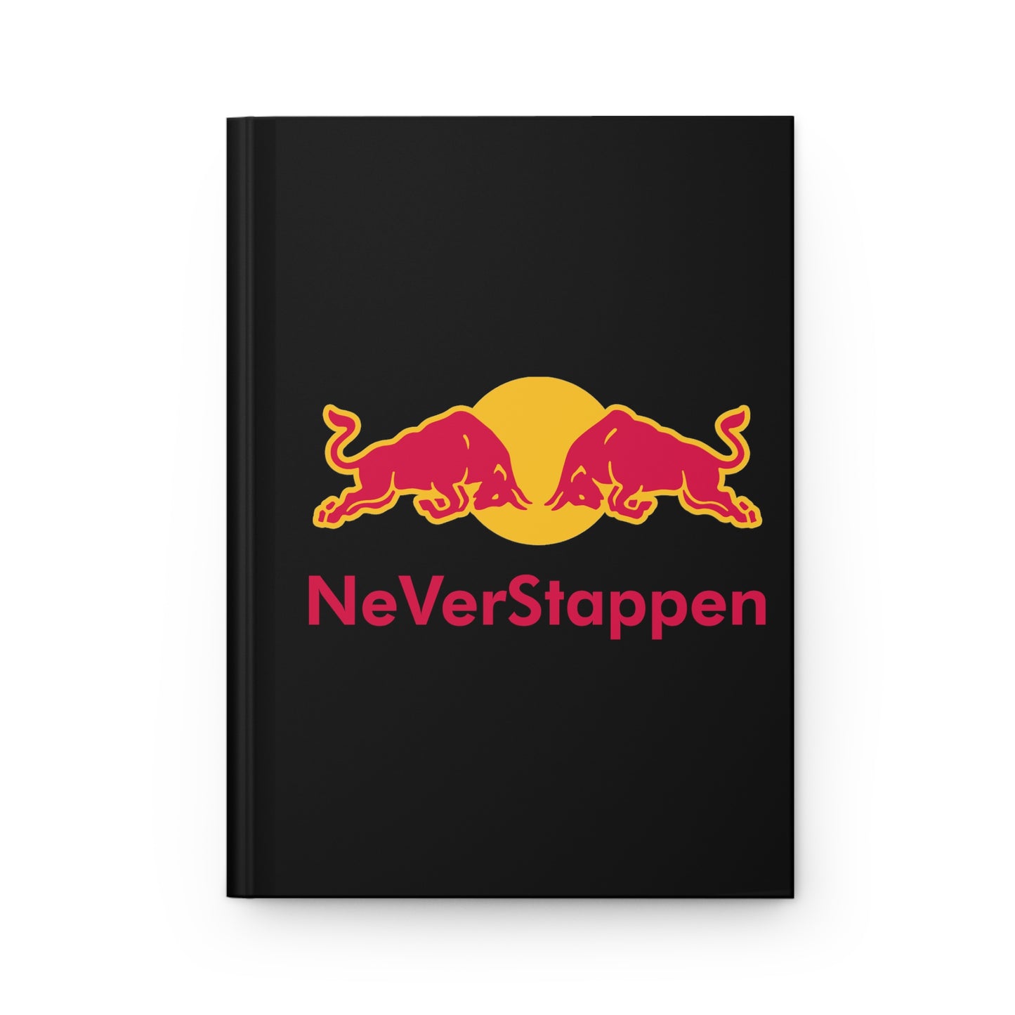 NeVerStappen Red Bull Formula 1 F1 Max Verstappen Hardcover Journal Notebooks F1 Max Verstappen Red Bull Printify
