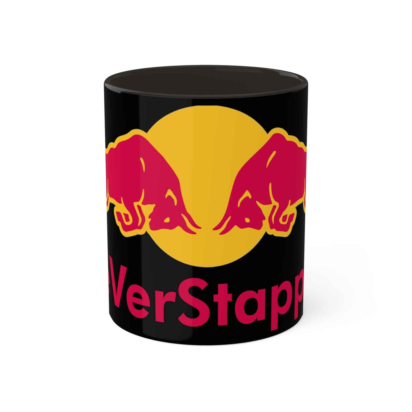 NeVerStappen Red Bull Formula 1 F1 Max Vertsappen Colorful Mugs, 11oz Mugs Printify