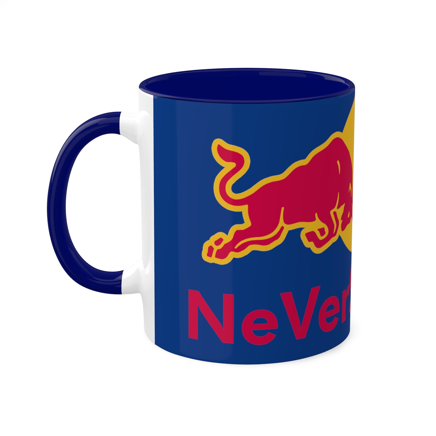 NeVerStappen Red Bull Formula 1 F1 Max Vertsappen Colorful Mugs, 11oz Mugs Printify