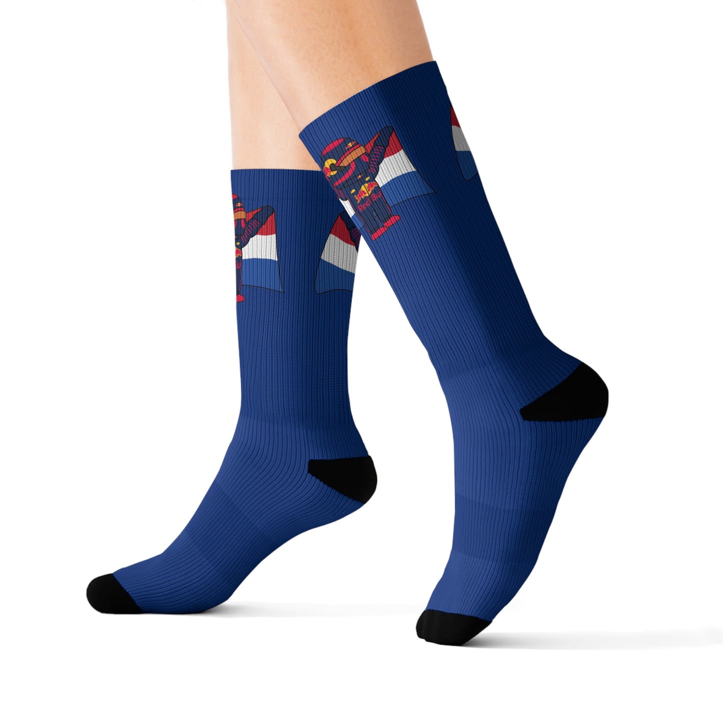 NeVerStappen Red Bull Formula 1 F1 Max Verstappen Socks S Socks F1 Max Verstappen Red Bull Printify