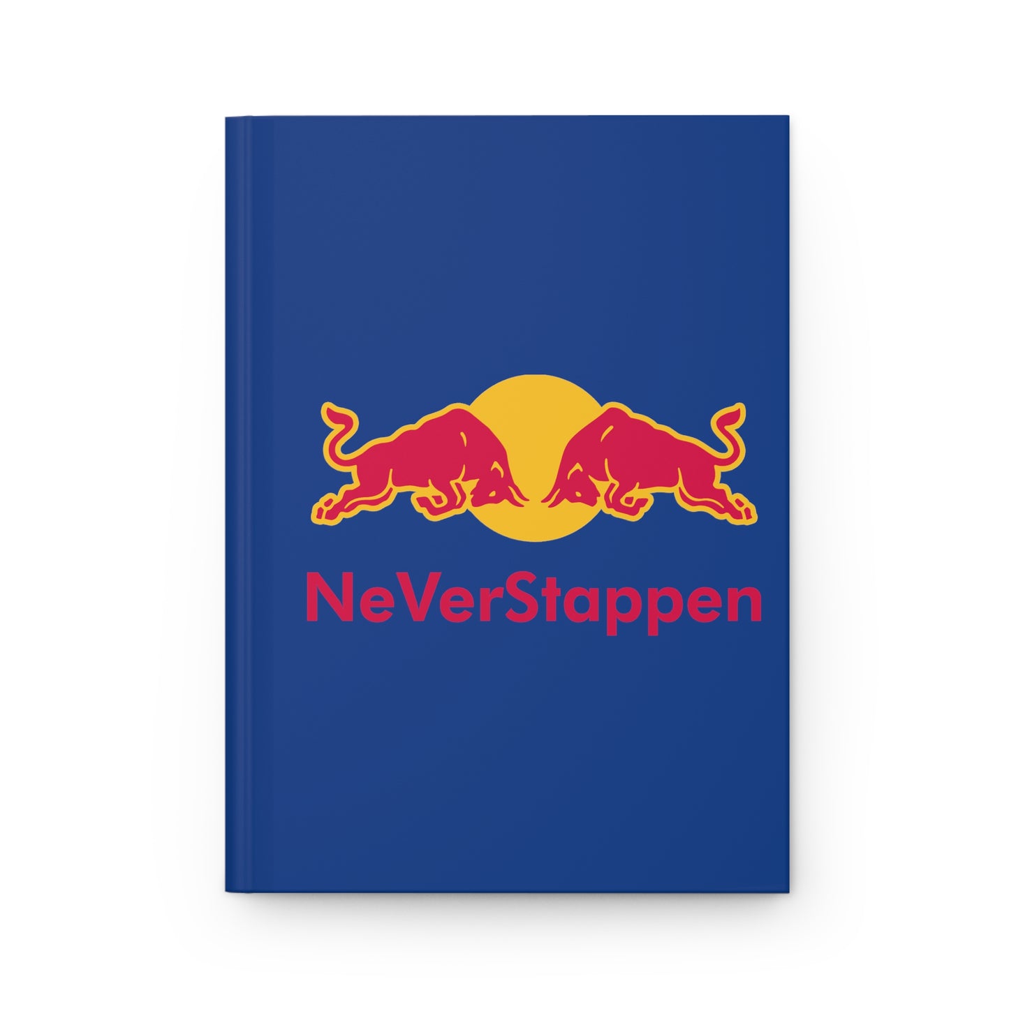 NeVerStappen Red Bull Formula 1 F1 Max Verstappen Hardcover Journal Notebooks F1 Max Verstappen Red Bull Printify