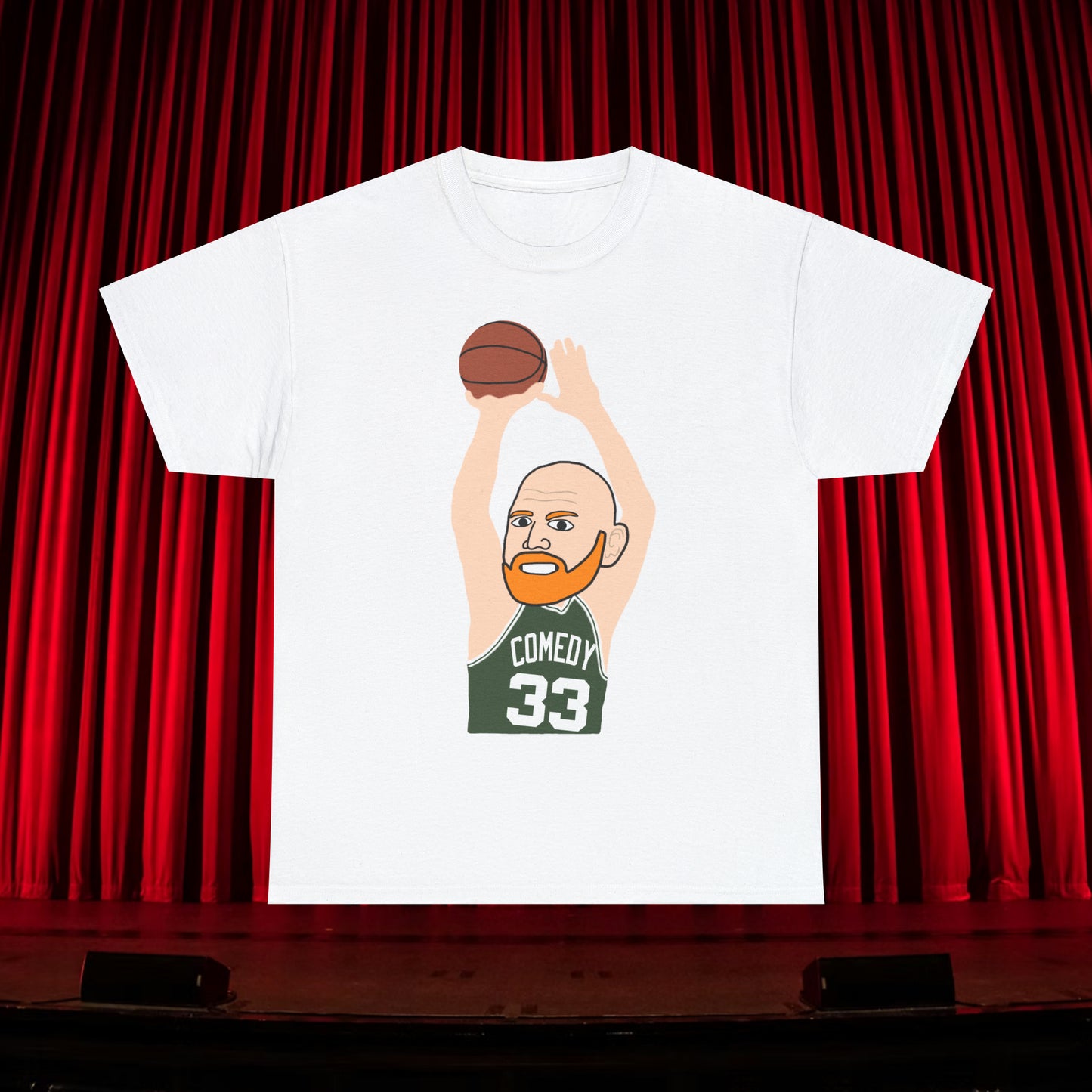Bill Burr Tshirt Boston Celtics Shirt Larry Bird T-shirt Monday Morning Podcast Merch Podcast Gift Celtics Fan Gift Basketball Fan Gift T-shirts Basketball Bill Burr Boston Celtics Monday Morning Podcast NBA Podcasts Stand-up Comedy Printify