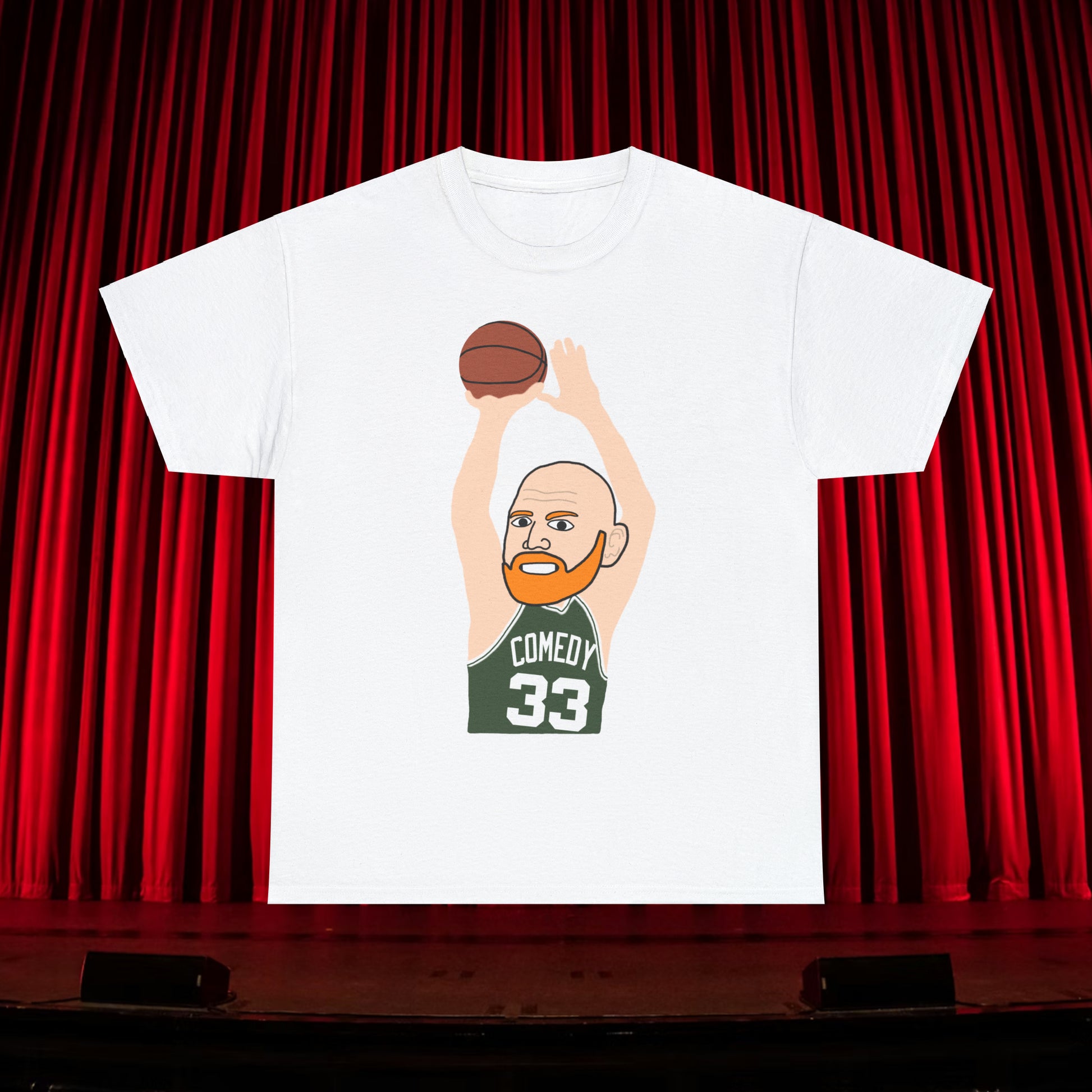 Bill Burr Tshirt Boston Celtics Shirt Larry Bird T-shirt Monday Morning Podcast Merch Podcast Gift Celtics Fan Gift Basketball Fan Gift T-shirts Basketball Bill Burr Boston Celtics Monday Morning Podcast NBA Podcasts Stand-up Comedy Printify