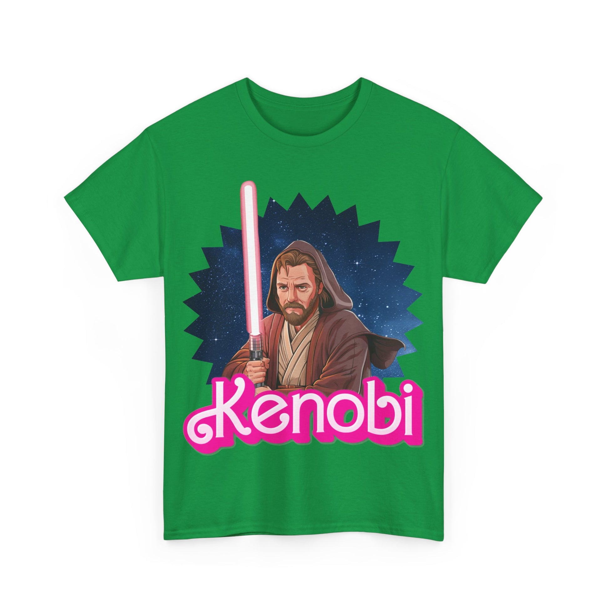 Obi-Wan Kenobi Ken Barbie Movie Star Wars Unisex Heavy Cotton Tee T-shirts Barbie Ken Movies Star Wars Printify