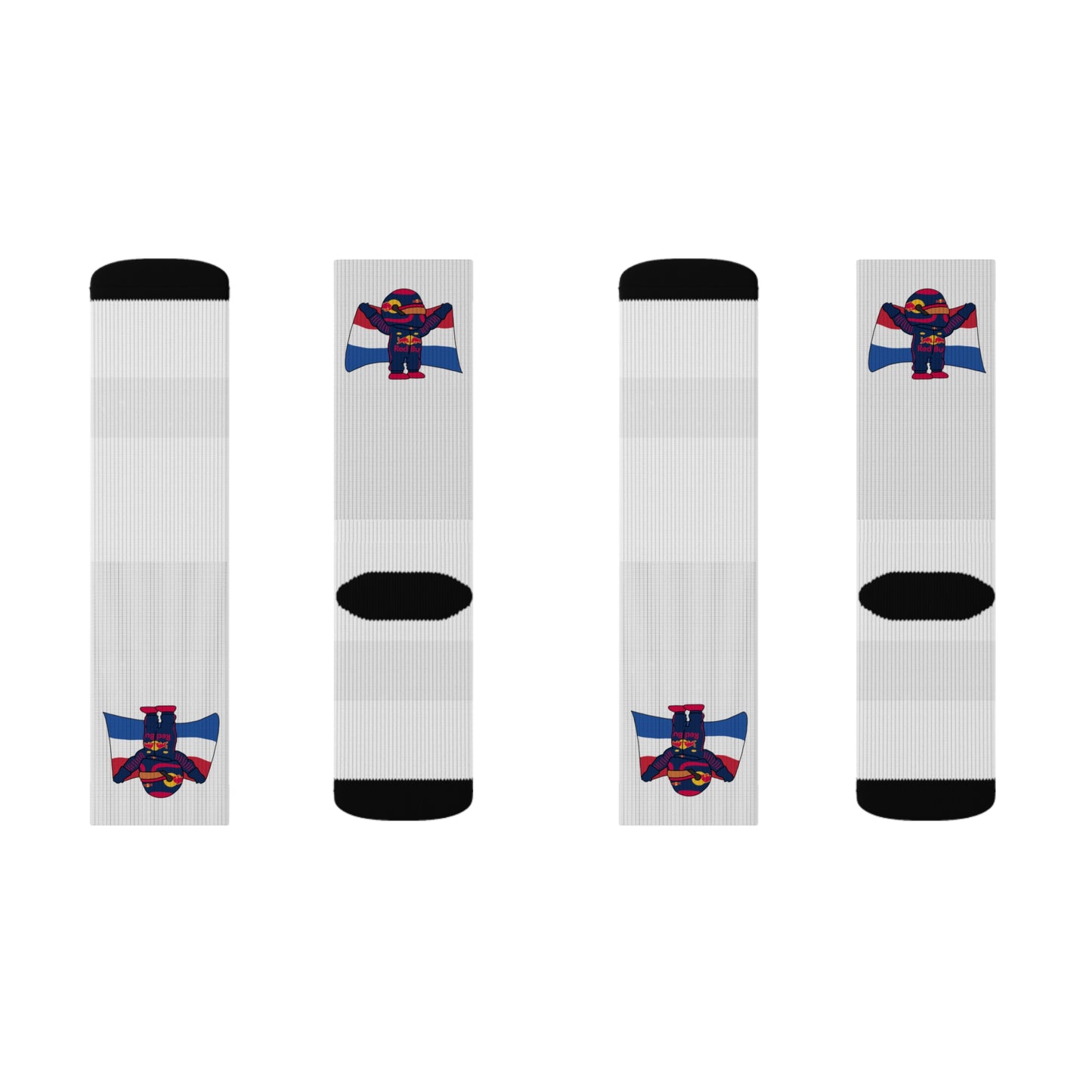 NeVerStappen Red Bull Formula 1 F1 Max Verstappen Socks Socks F1 Max Verstappen Red Bull Printify