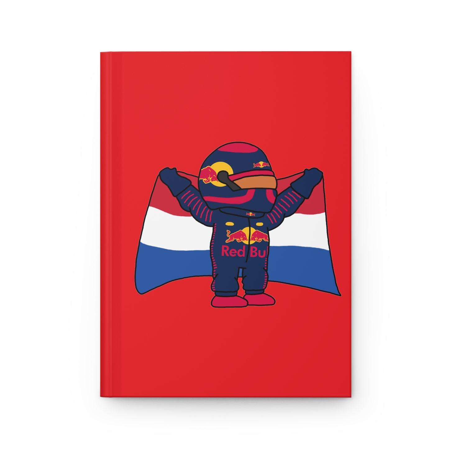 NeVerStappen Red Bull Formula 1 F1 Max Verstappen Hardcover Journal Notebooks F1 Max Verstappen Red Bull Printify