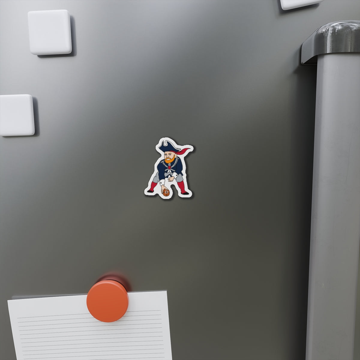 Bill Burrdy New England Patriots NFL Tom Brady Bill Burr Die-Cut Magnet Magnets American Football Bill Burr Monday Morning Podcast New England Patriots NFL Podcasts Stand-up Comedy Printify