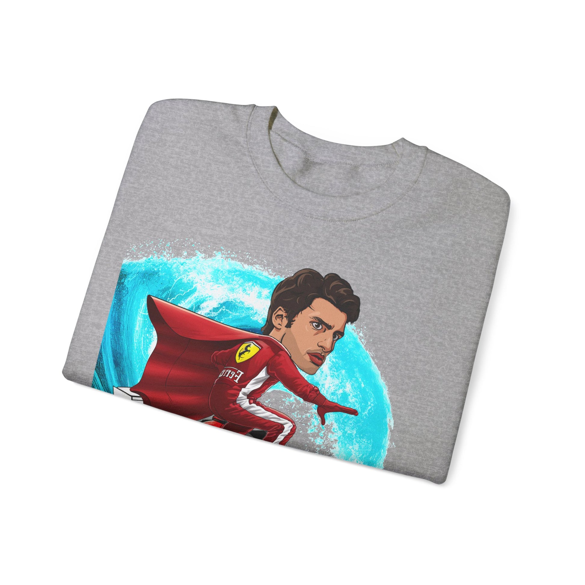 Carlos Sainz Sweatshirt Smooth Operator Jumper Ferrari Sweater Formula 1 Jumper F1 Sweater Ferrari Gift Ferrari Fan Jumper F1 Gift Scuderia Sweatshirts Carlos Sainz F1 Ferrari Printify