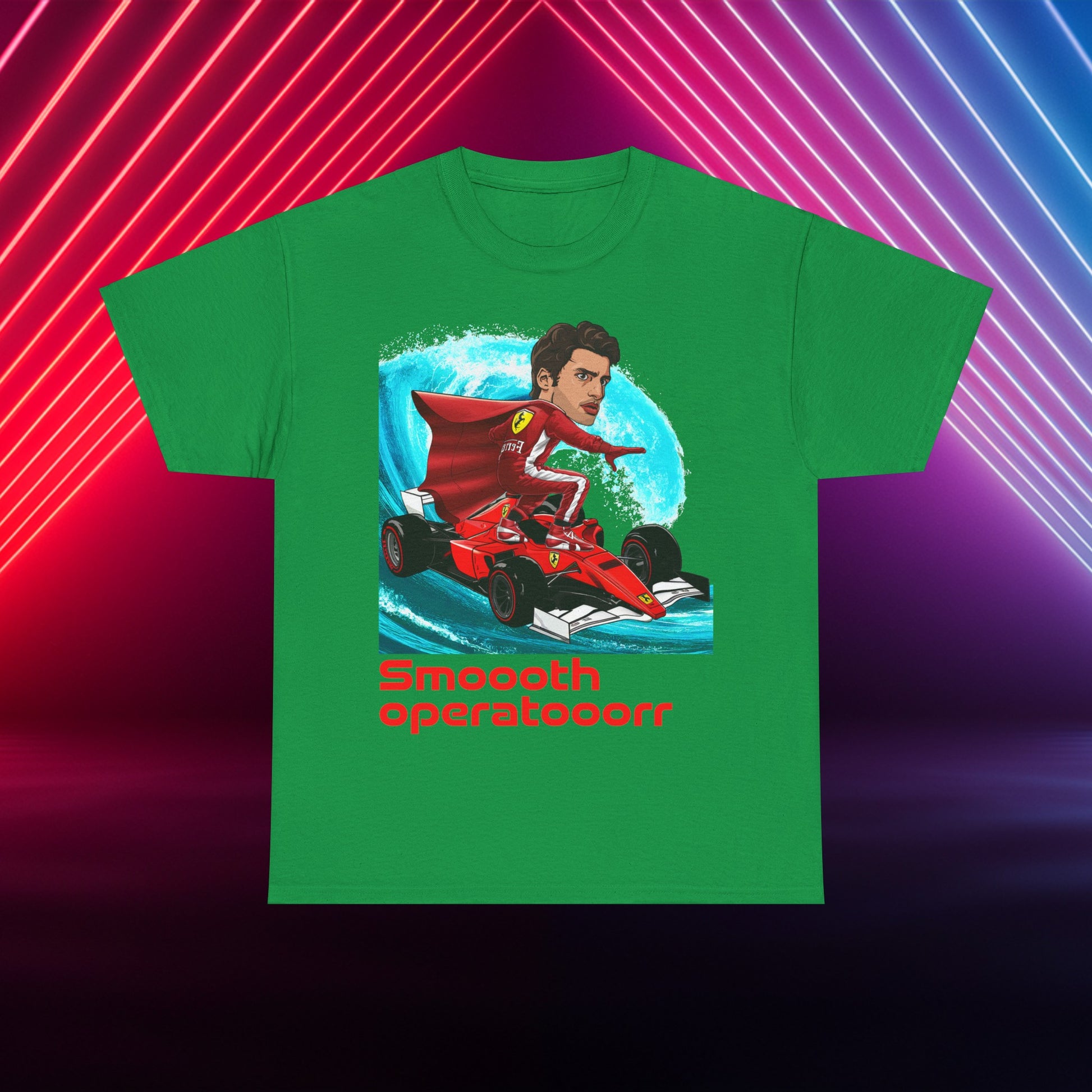Carlos Sainz T-shirt Carlos Sainz Shirt Smooth Operator Shirt Ferrari T shirt Formula 1 Tee F1 Tshirt Ferrari Gift Ferrari Fan Shirt F1 Gift T-shirts Carlos Sainz F1 Ferrari Printify