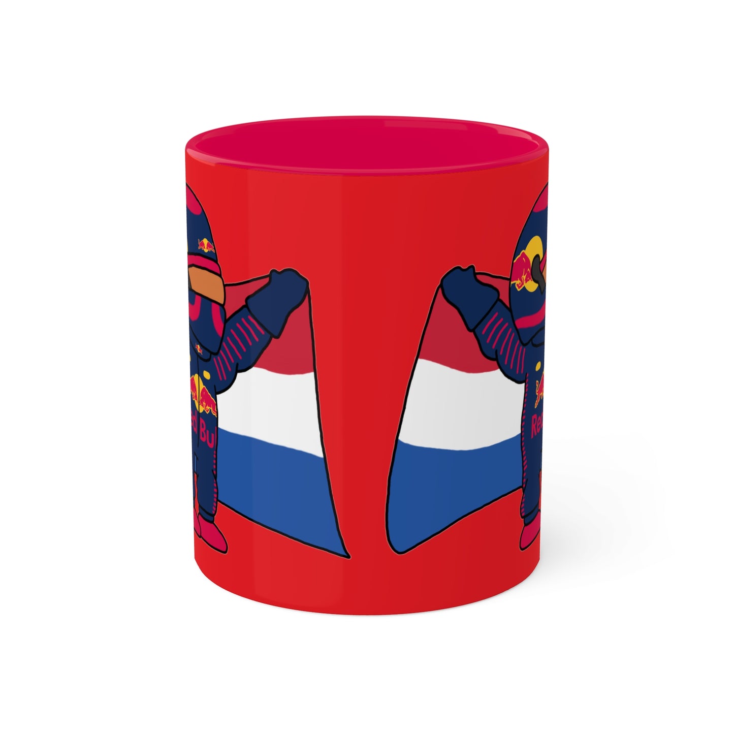 NeVerStappen Red Bull Formula 1 F1 Max Vertsappen Colorful Mugs, 11oz Mugs Printify