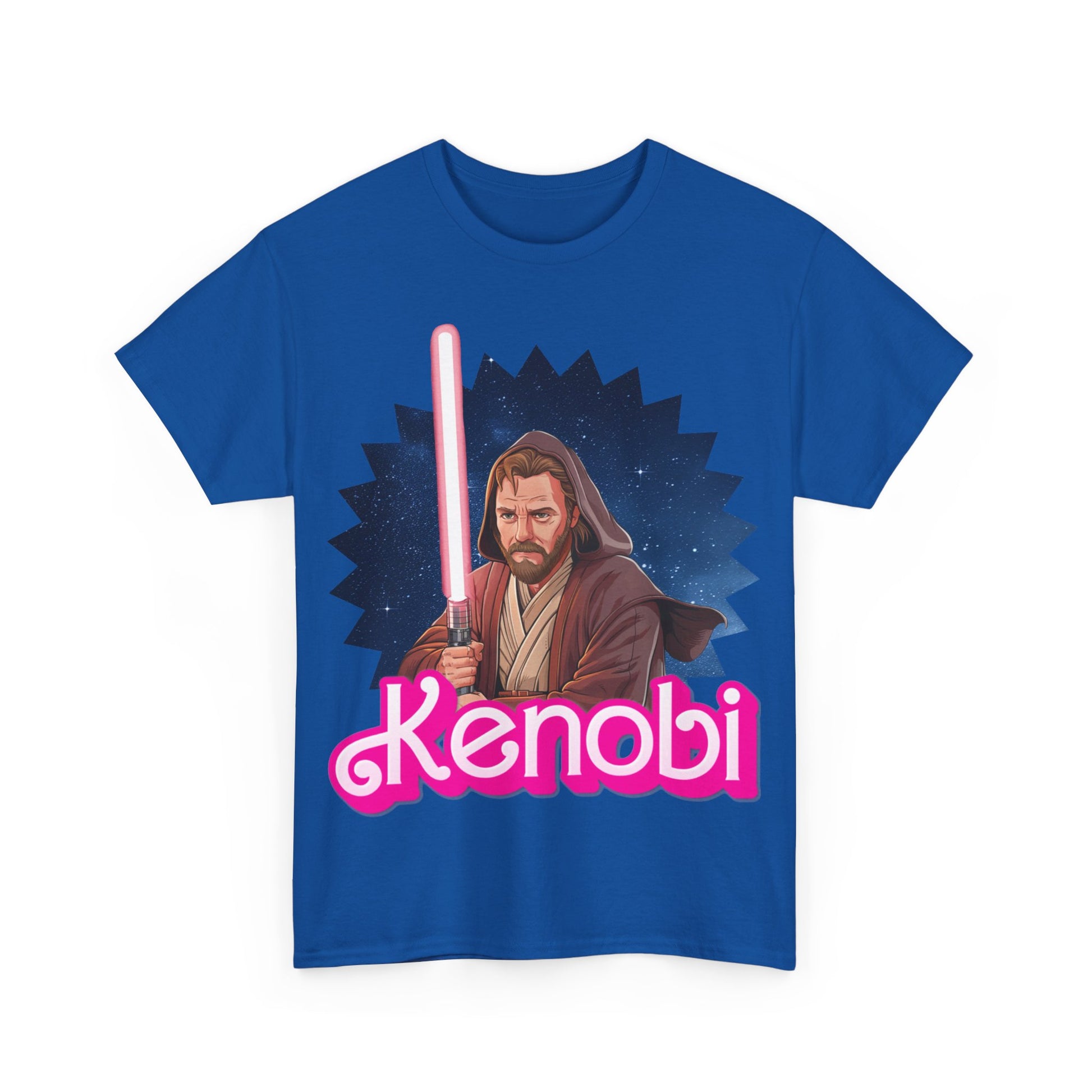 Obi-Wan Kenobi Ken Barbie Movie Star Wars Unisex Heavy Cotton Tee T-shirts Barbie Ken Movies Star Wars Printify