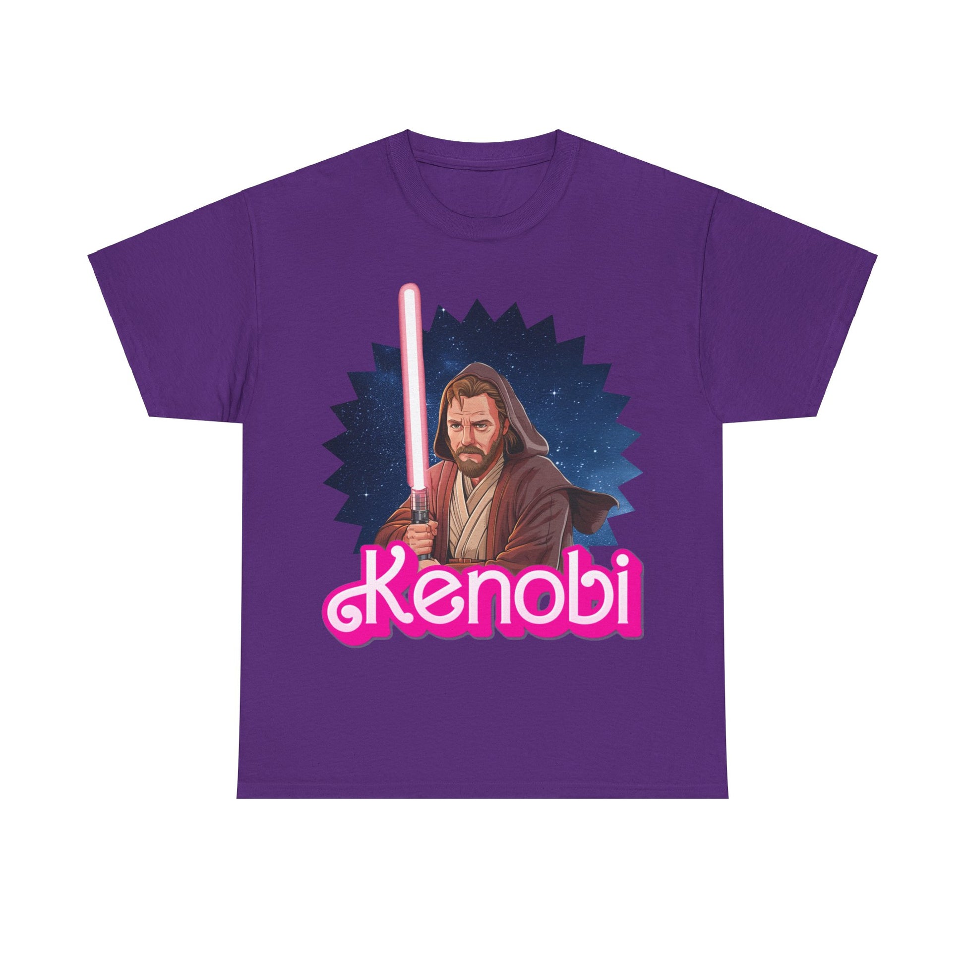Obi-Wan Kenobi Ken Barbie Movie Star Wars Unisex Heavy Cotton Tee T-shirts Barbie Ken Movies Star Wars Printify