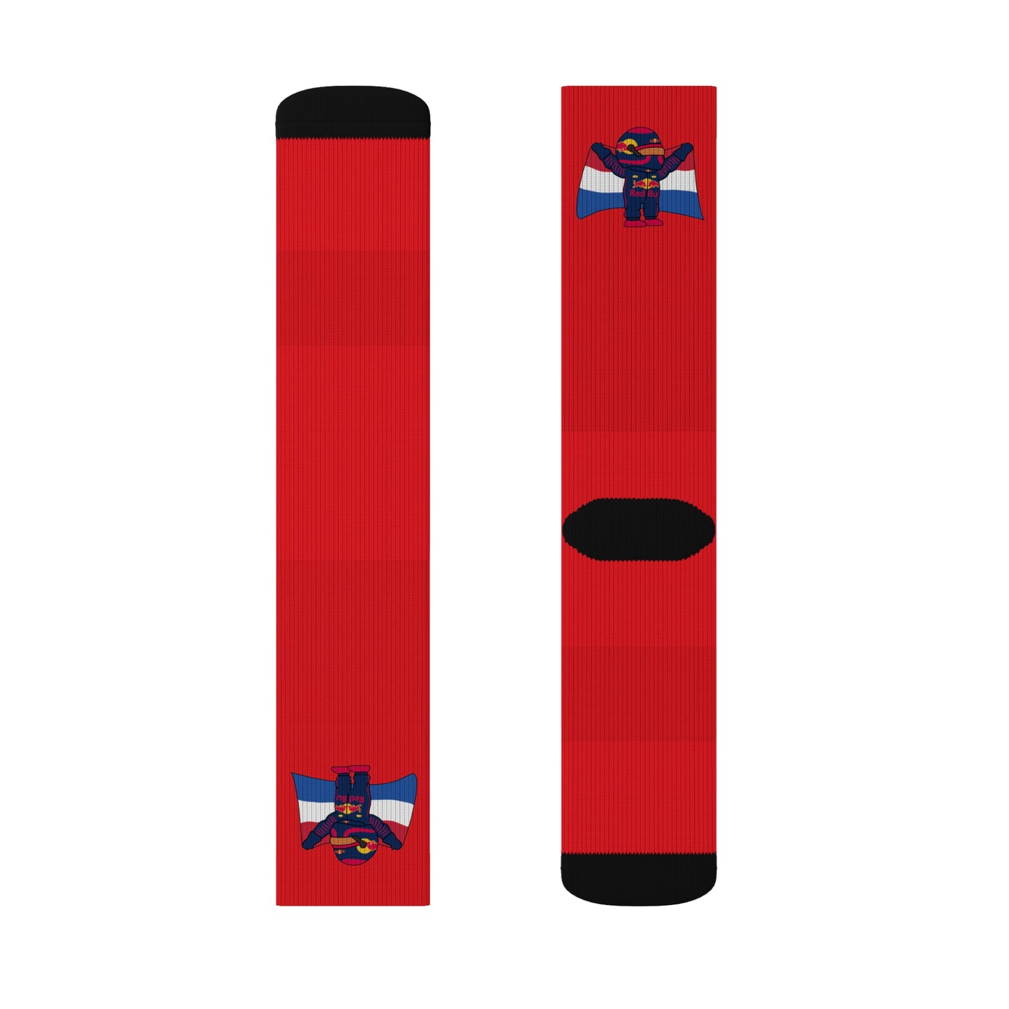 NeVerStappen Red Bull Formula 1 F1 Max Verstappen Socks Socks F1 Max Verstappen Red Bull Printify
