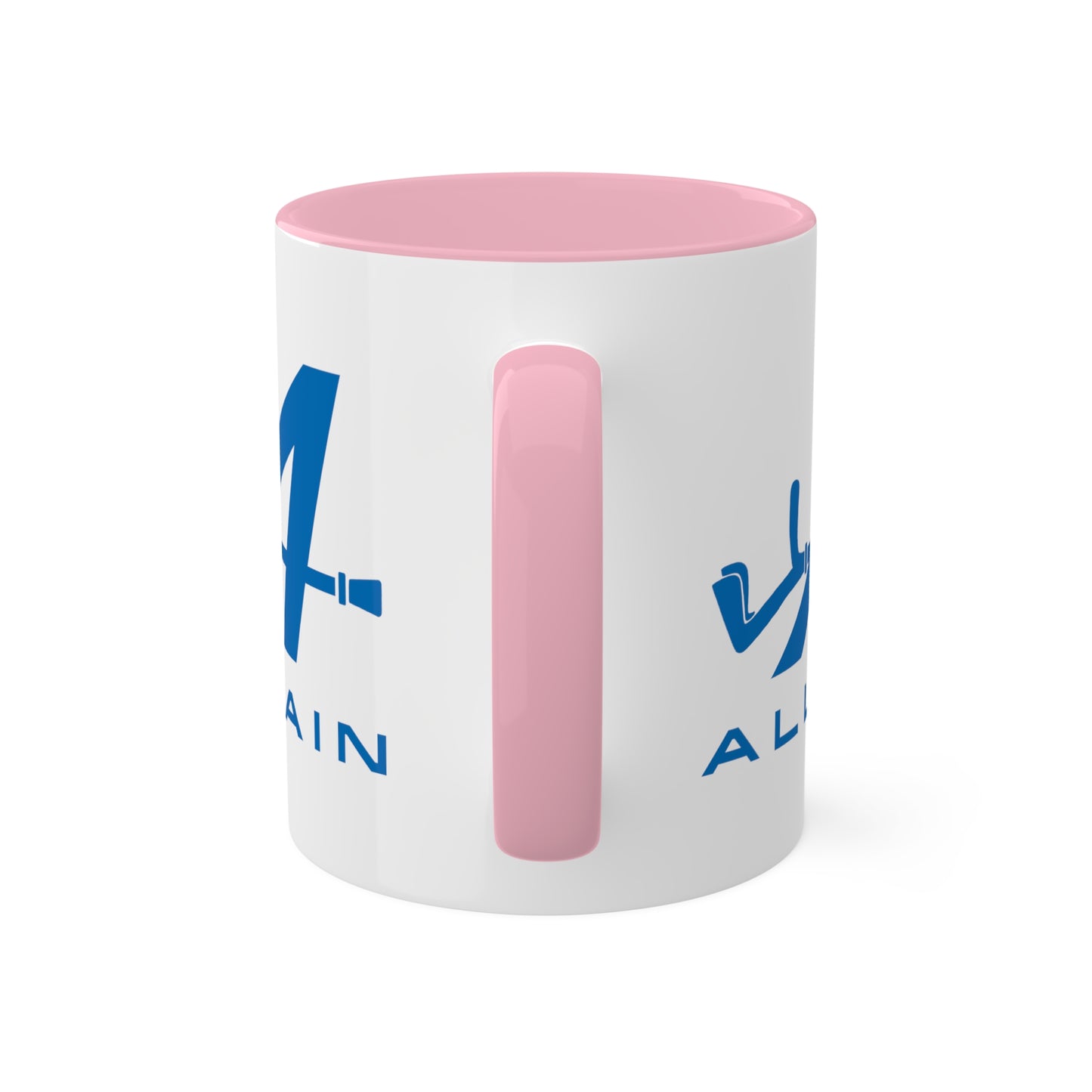 Allpain Alpine F1 Formula 1 Pierre Gasly Esteban Ocon Colorful Mug, 11oz Mugs Alpine F1 Printify