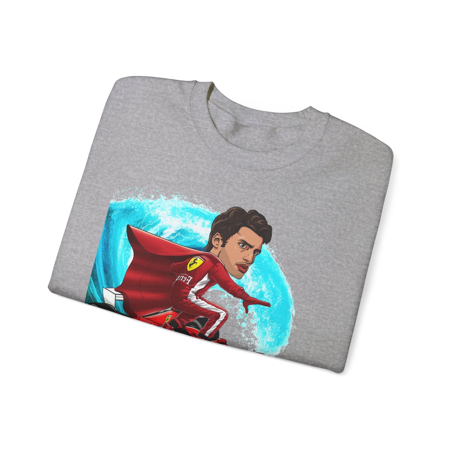Carlos Sainz Sweatshirt Smooth Operator Jumper Ferrari Sweater Formula 1 Jumper F1 Sweater Ferrari Gift Ferrari Fan Jumper F1 Gift Scuderia Sweatshirts Carlos Sainz F1 Ferrari Printify