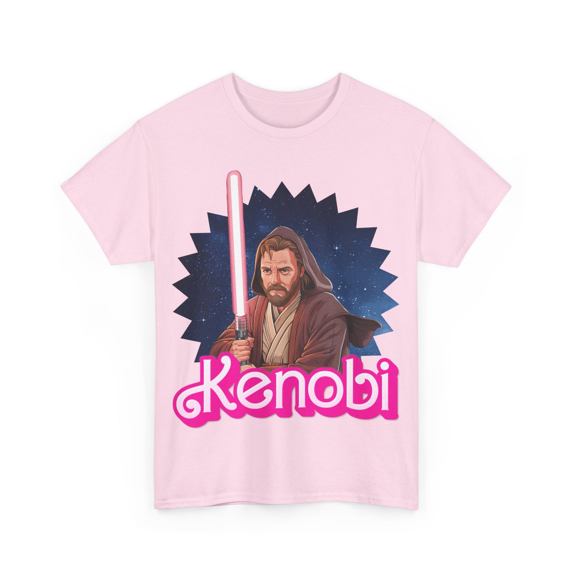 Obi-Wan Kenobi Ken Barbie Movie Star Wars Unisex Heavy Cotton Tee T-shirts Barbie Ken Movies Star Wars Printify