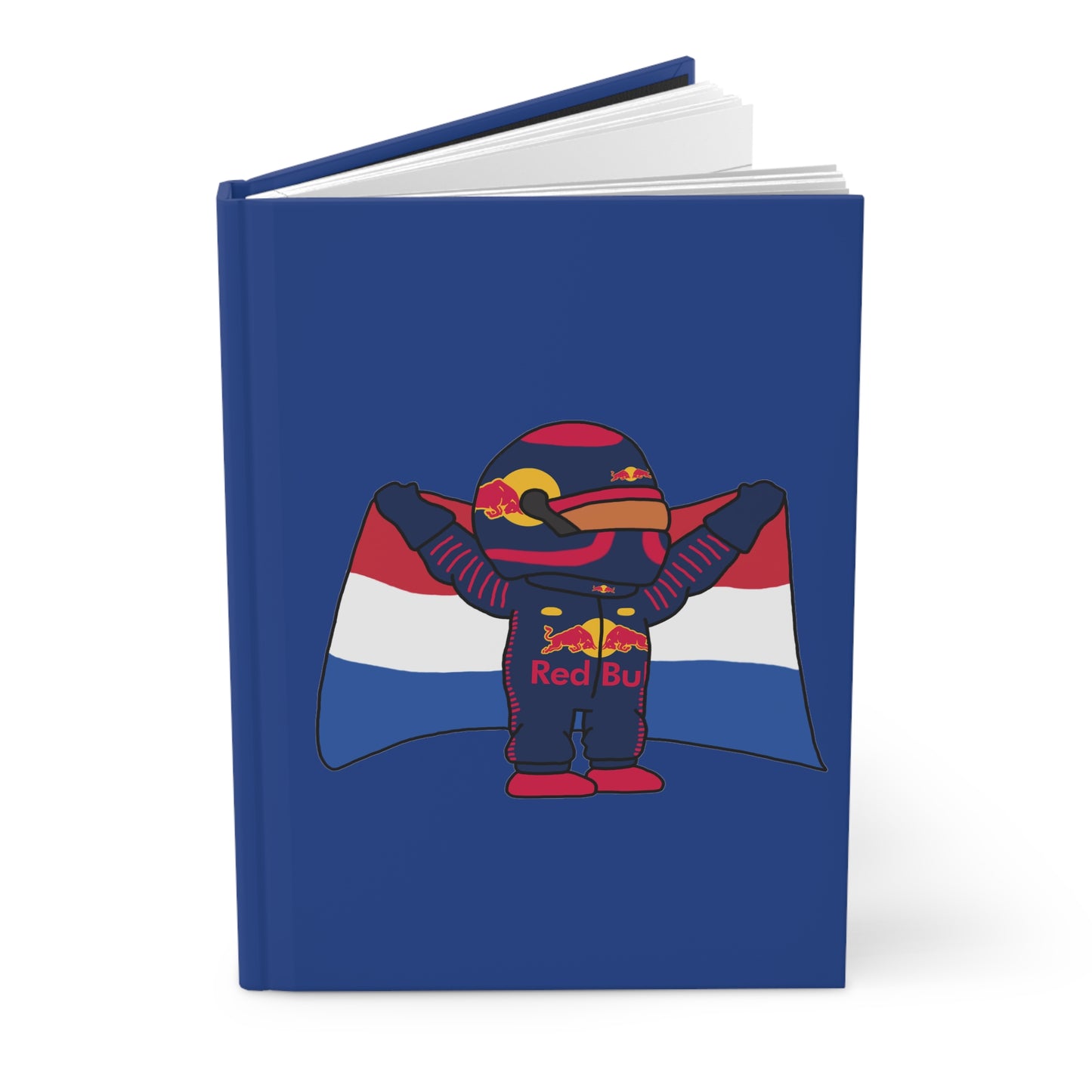 NeVerStappen Red Bull Formula 1 F1 Max Verstappen Hardcover Journal Notebooks F1 Max Verstappen Red Bull Printify
