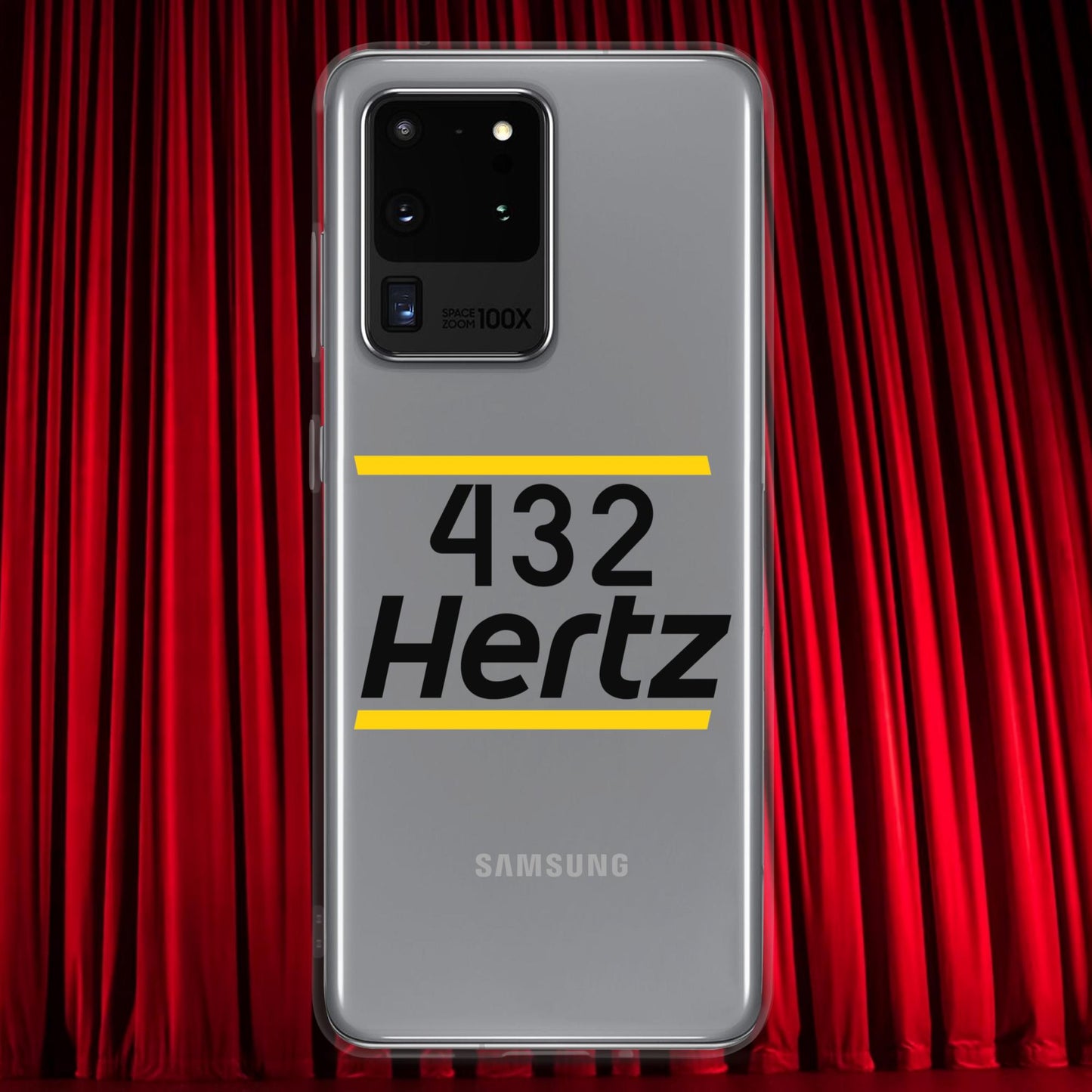 432Hz Hertz Matt and Shane's Secret Podcast MSSP Clear Case for Samsung Samsung Galaxy S20 Ultra Mobile Phone Cases Matt McCusker MSSP Podcasts Shane Gillis Stand-up Comedy Next Cult Brand