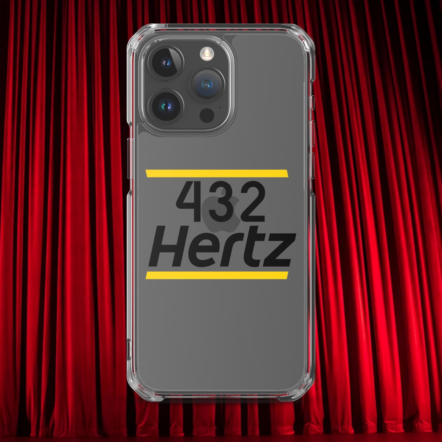 432Hz Hertz Matt and Shane's Secret Podcast MSSP Clear Case for iPhone iPhone 15 Pro Max Mobile Phone Cases Matt McCusker MSSP Podcasts Shane Gillis Stand-up Comedy Next Cult Brand