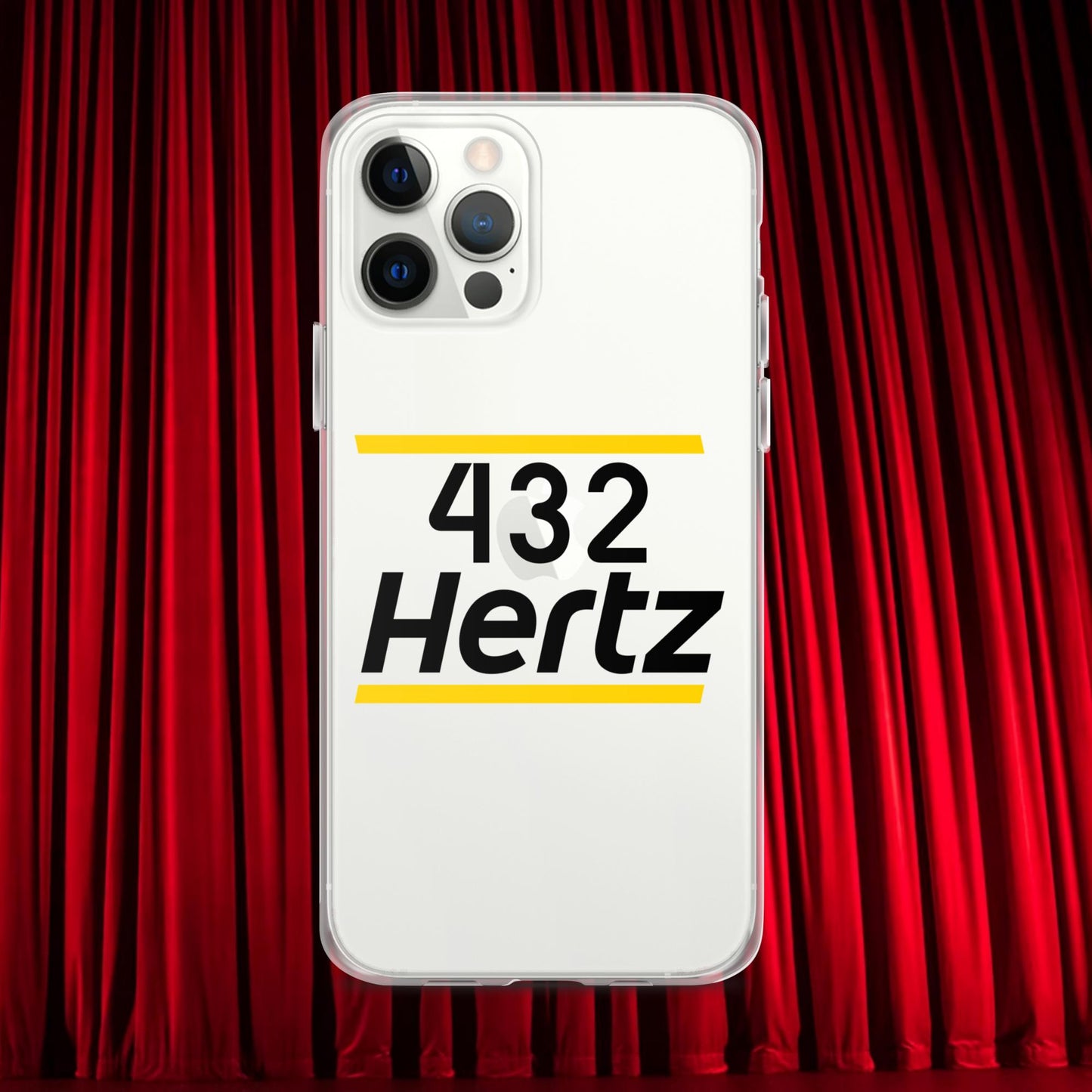 432Hz Hertz Matt and Shane's Secret Podcast MSSP Clear Case for iPhone iPhone 12 Pro Max Mobile Phone Cases Matt McCusker MSSP Podcasts Shane Gillis Stand-up Comedy Next Cult Brand