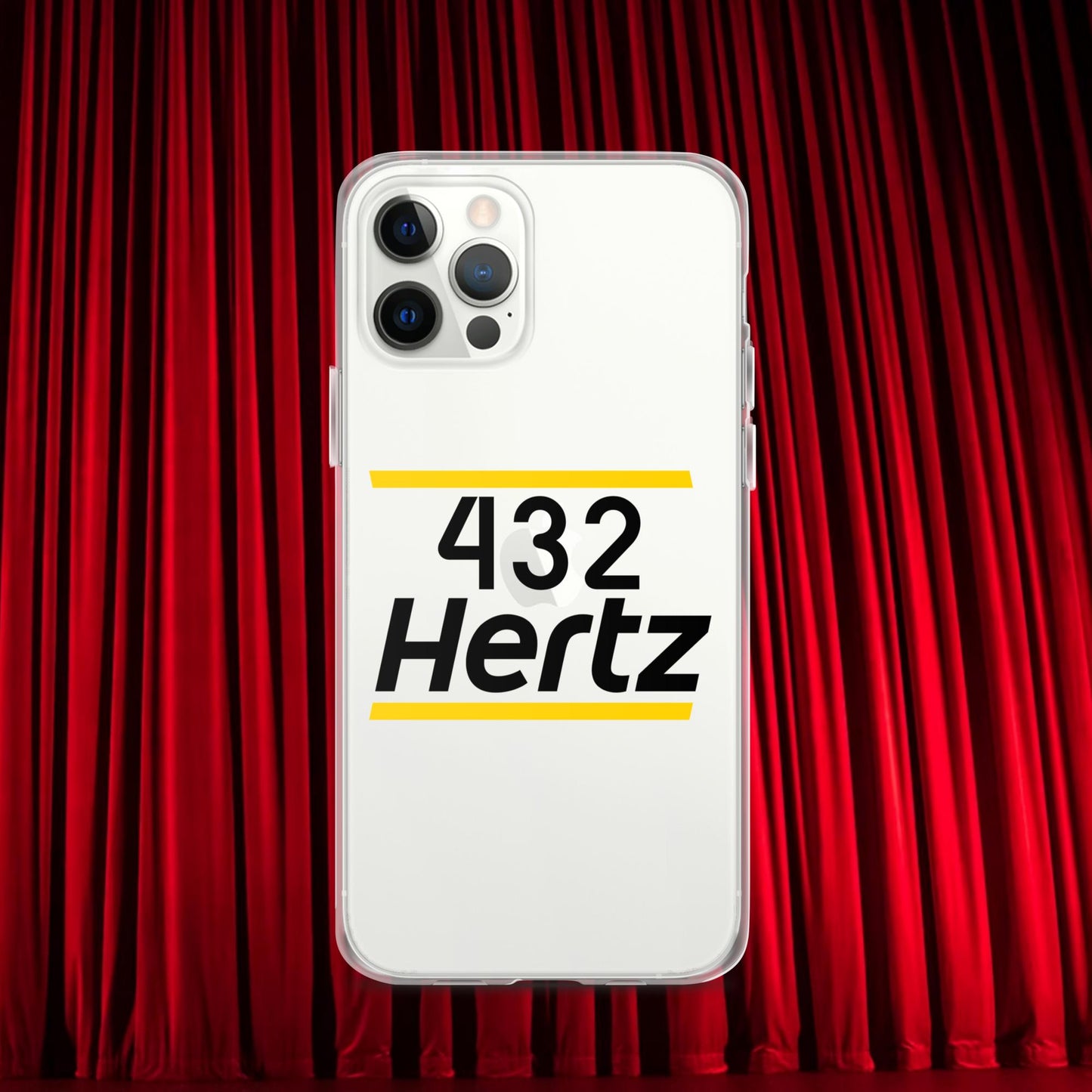 432Hz Hertz Matt and Shane's Secret Podcast MSSP Clear Case for iPhone iPhone 12 Pro Mobile Phone Cases Matt McCusker MSSP Podcasts Shane Gillis Stand-up Comedy Next Cult Brand