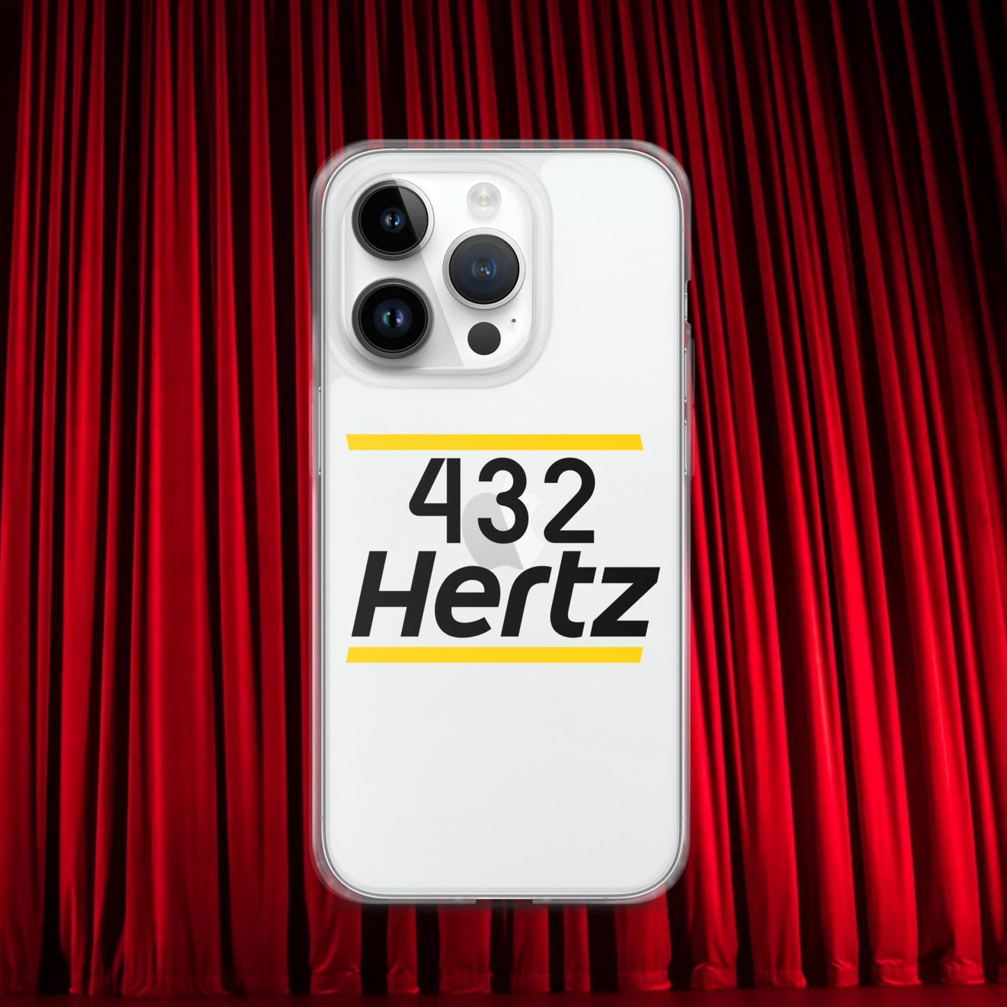 432Hz Hertz Matt and Shane's Secret Podcast MSSP Clear Case for iPhone iPhone 14 Pro Mobile Phone Cases Matt McCusker MSSP Podcasts Shane Gillis Stand-up Comedy Next Cult Brand