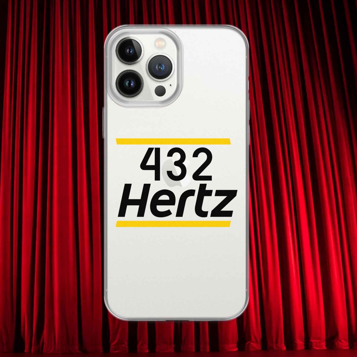 432Hz Hertz Matt and Shane's Secret Podcast MSSP Clear Case for iPhone iPhone 13 Pro Max Mobile Phone Cases Matt McCusker MSSP Podcasts Shane Gillis Stand-up Comedy Next Cult Brand