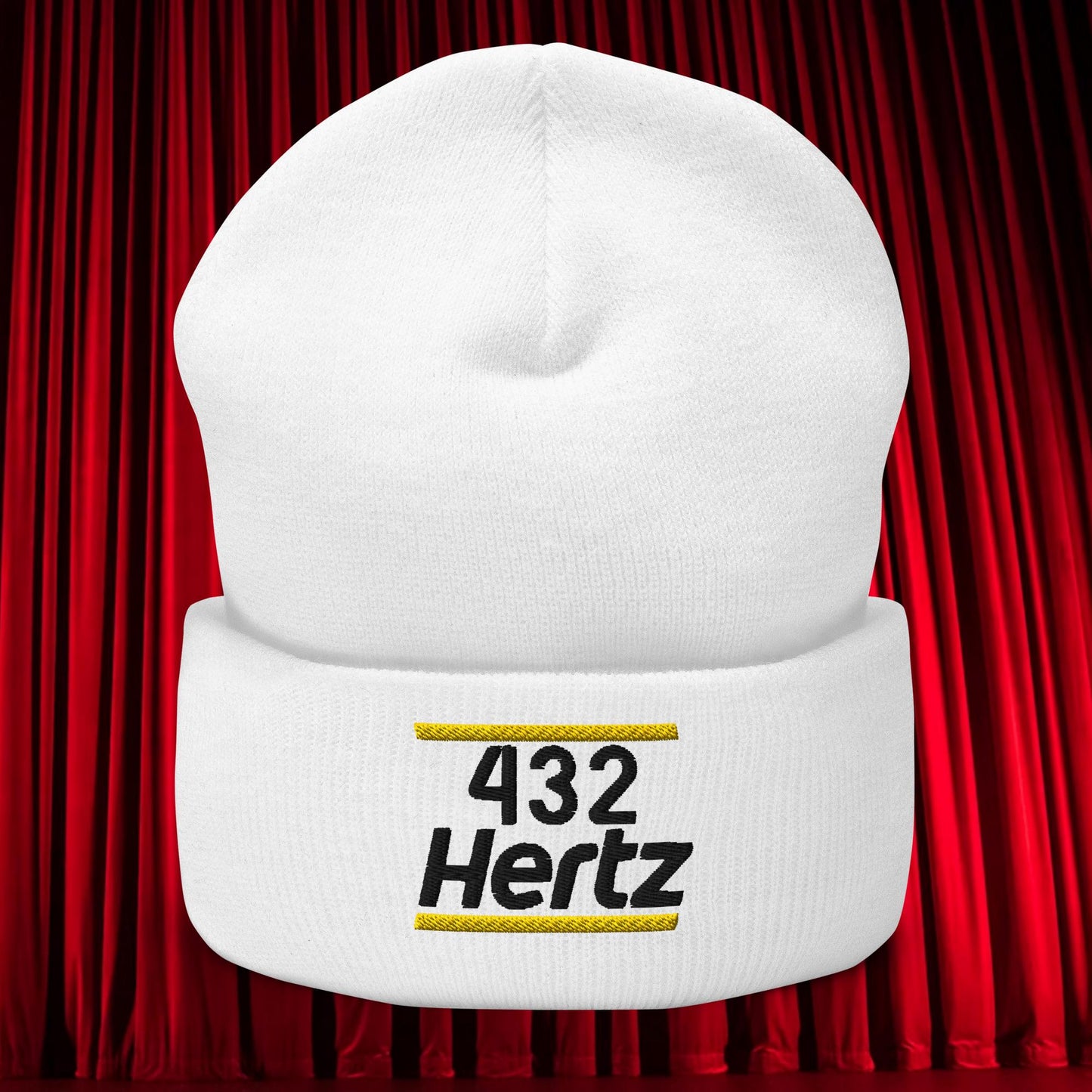432Hz Hertz Matt and Shane's Secret Podcast MSSP Cuffed Beanie White Hats Matt McCusker MSSP Podcasts Shane Gillis Stand-up Comedy Next Cult Brand