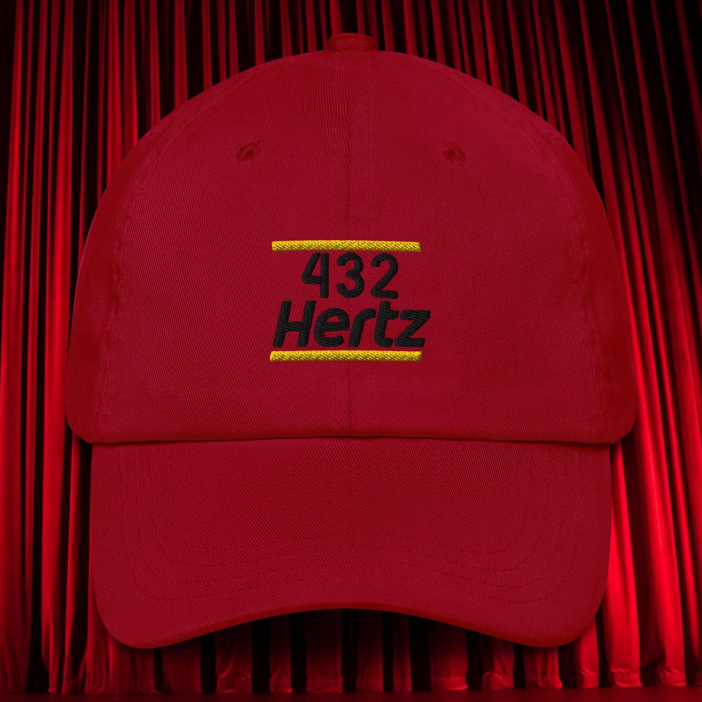432Hz Hertz Matt and Shane's Secret Podcast MSSP Dad hat Cranberry Hats Matt McCusker MSSP Podcasts Shane Gillis Stand-up Comedy Next Cult Brand