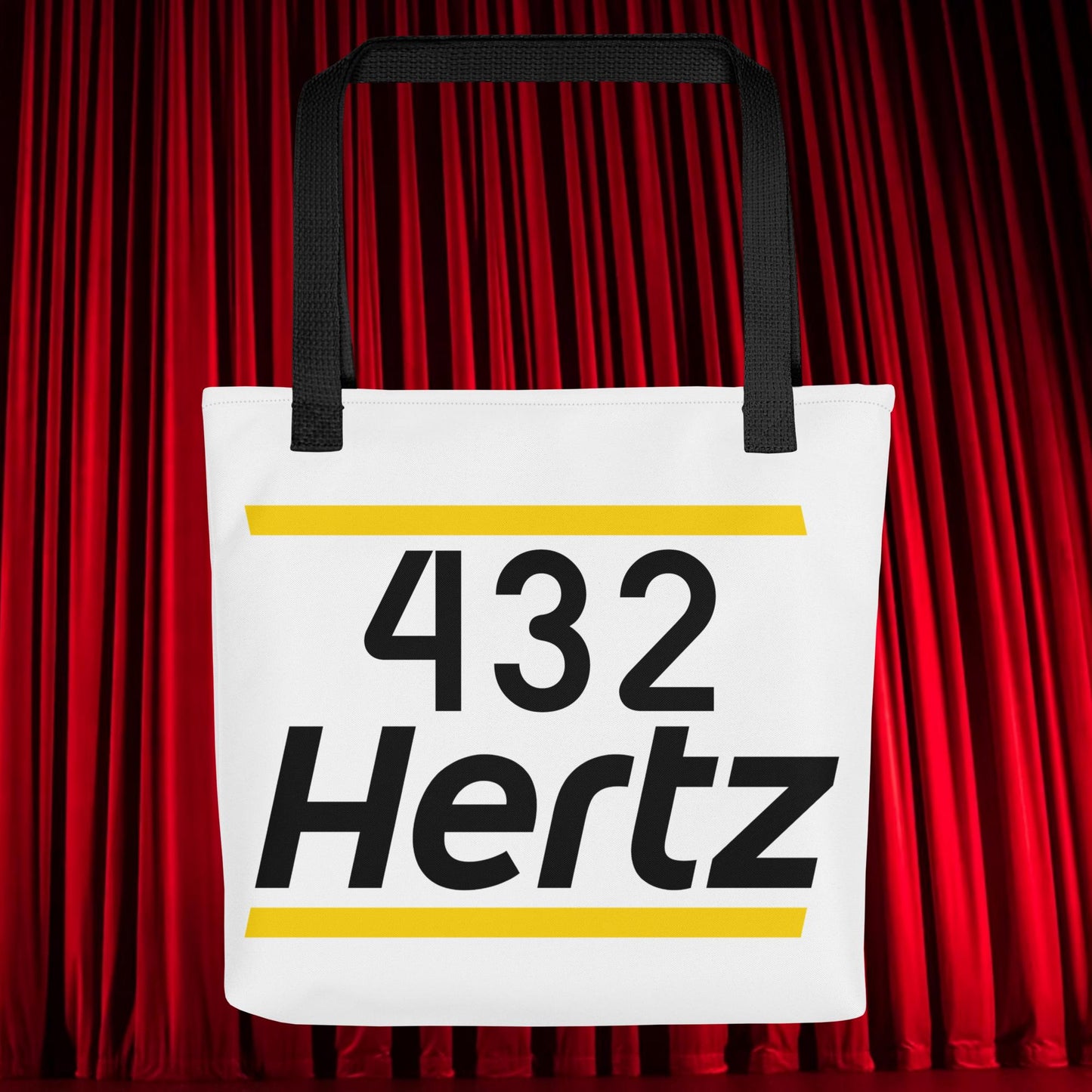 432Hz Hertz Matt and Shane's Secret Podcast MSSP Tote bag Default Title Bags Matt McCusker MSSP Podcasts Shane Gillis Stand-up Comedy Next Cult Brand