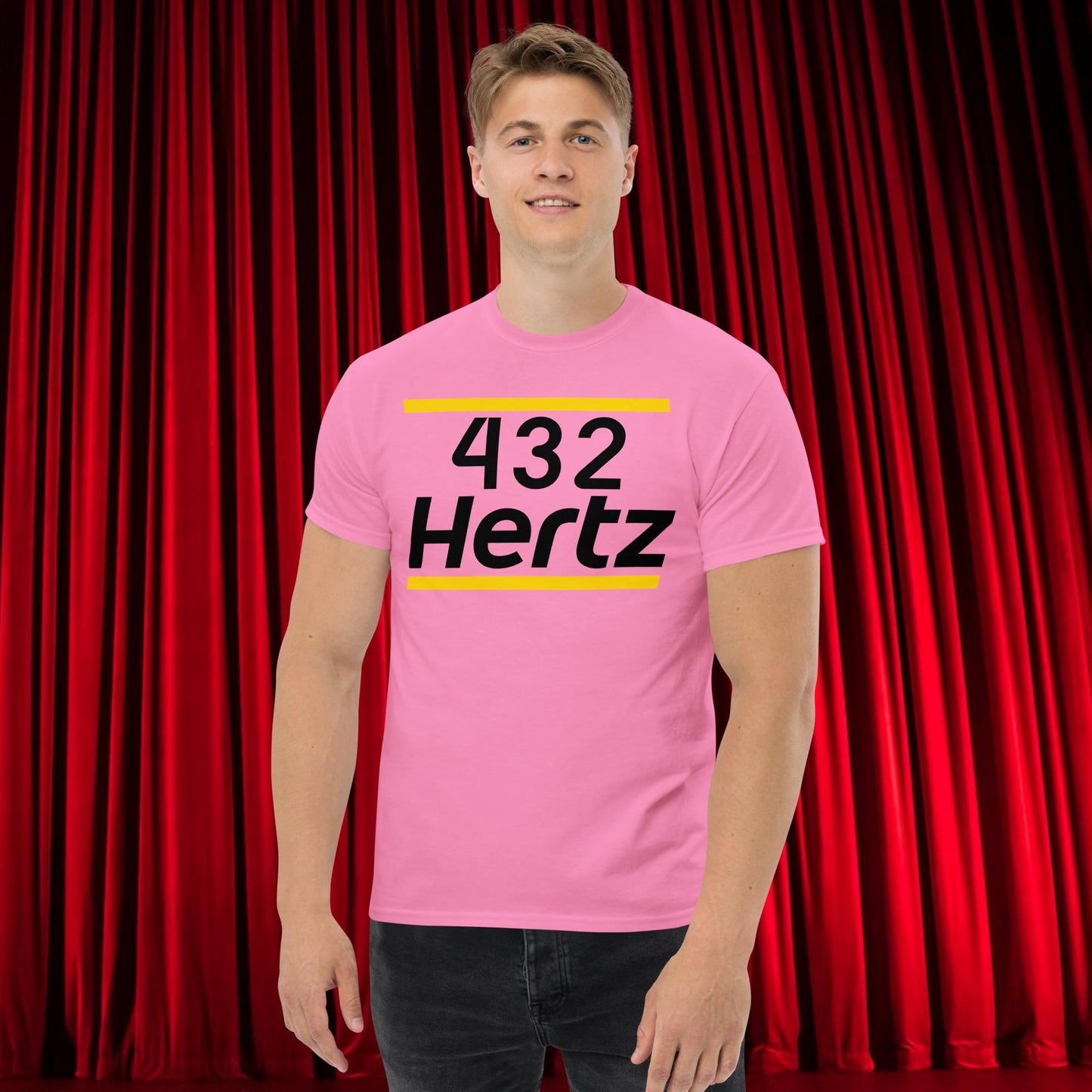 432Hz Hertz Matt and Shane's Secret Podcast MSSP Unisex tee Azalea T-shirts Matt McCusker MSSP Podcasts Shane Gillis Stand-up Comedy Next Cult Brand
