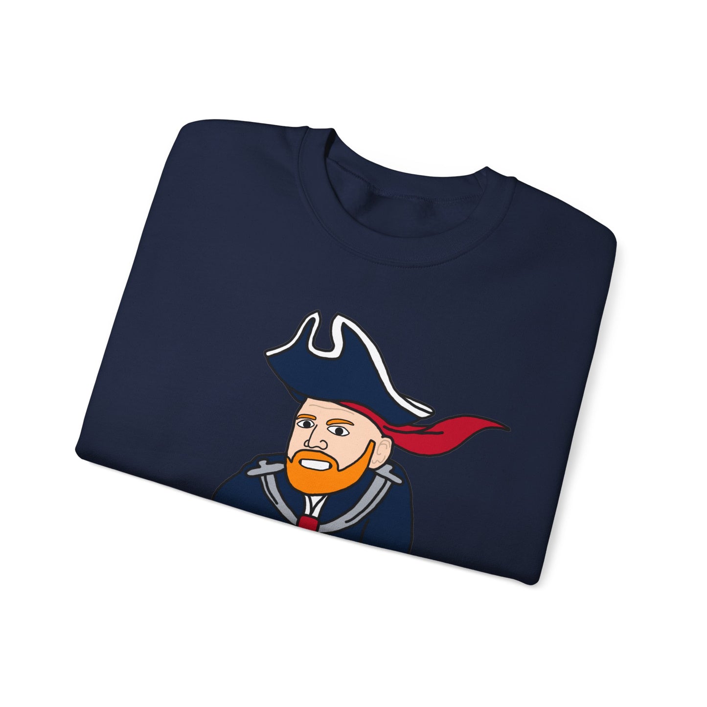 Bill Burrdy New England Patriots Tom Brady Bill Burr Unisex Heavy Blend Crewneck Sweatshirt Sweatshirts American Football Bill Burr Monday Morning Podcast New England Patriots NFL Podcasts Stand-up Comedy Printify