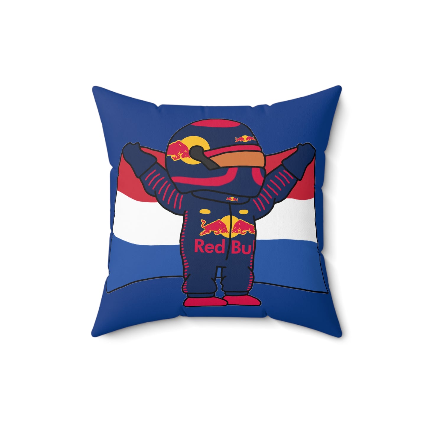 NeVerStappen Red Bull Formula 1 F1 Max Verstappen Pillow Pillows F1 Max Verstappen Red Bull Printify