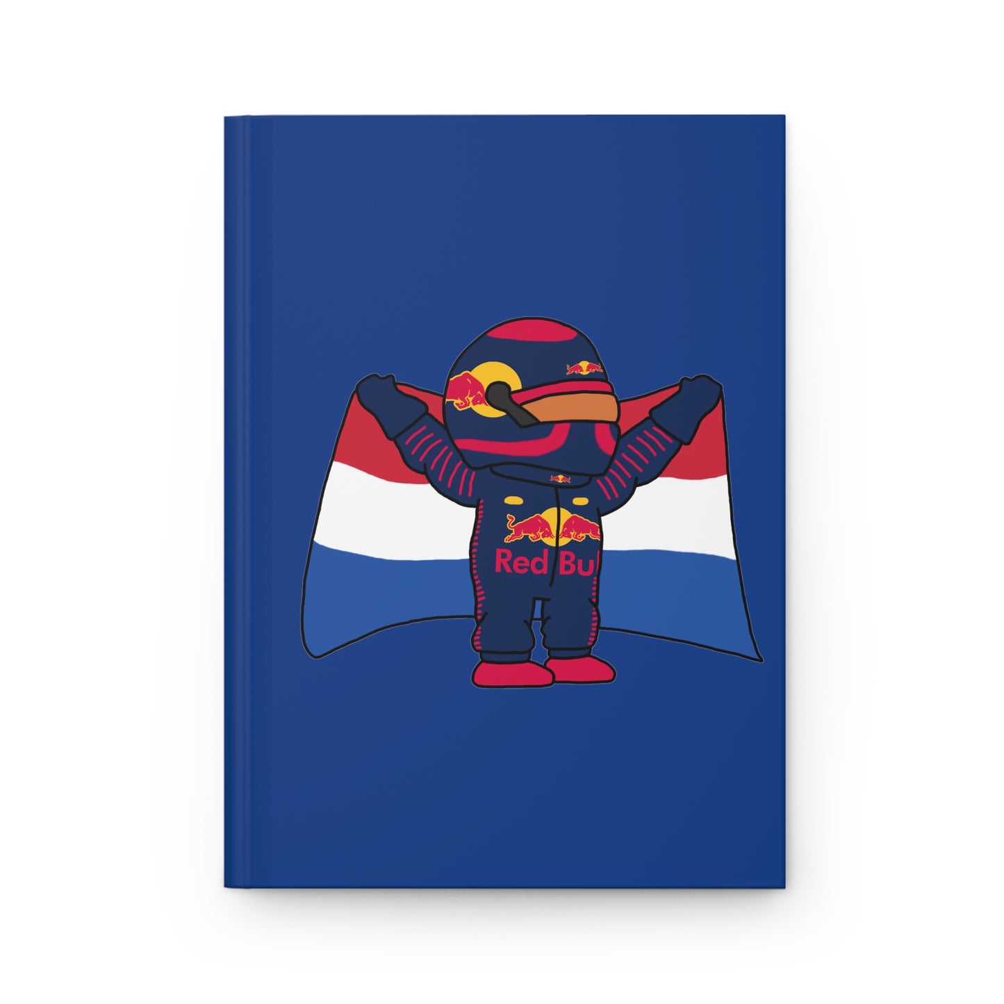 NeVerStappen Red Bull Formula 1 F1 Max Verstappen Hardcover Journal Notebooks F1 Max Verstappen Red Bull Printify